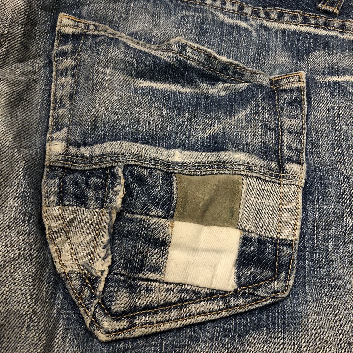 If Six Was Nine × Japanese Brand × Le Grande Bleu (L.G.B.) VINTAGE JAPANESE BRAND HERITAGE STONE DENIM JEANS Size US 32 / EU 48 - 15 Thumbnail