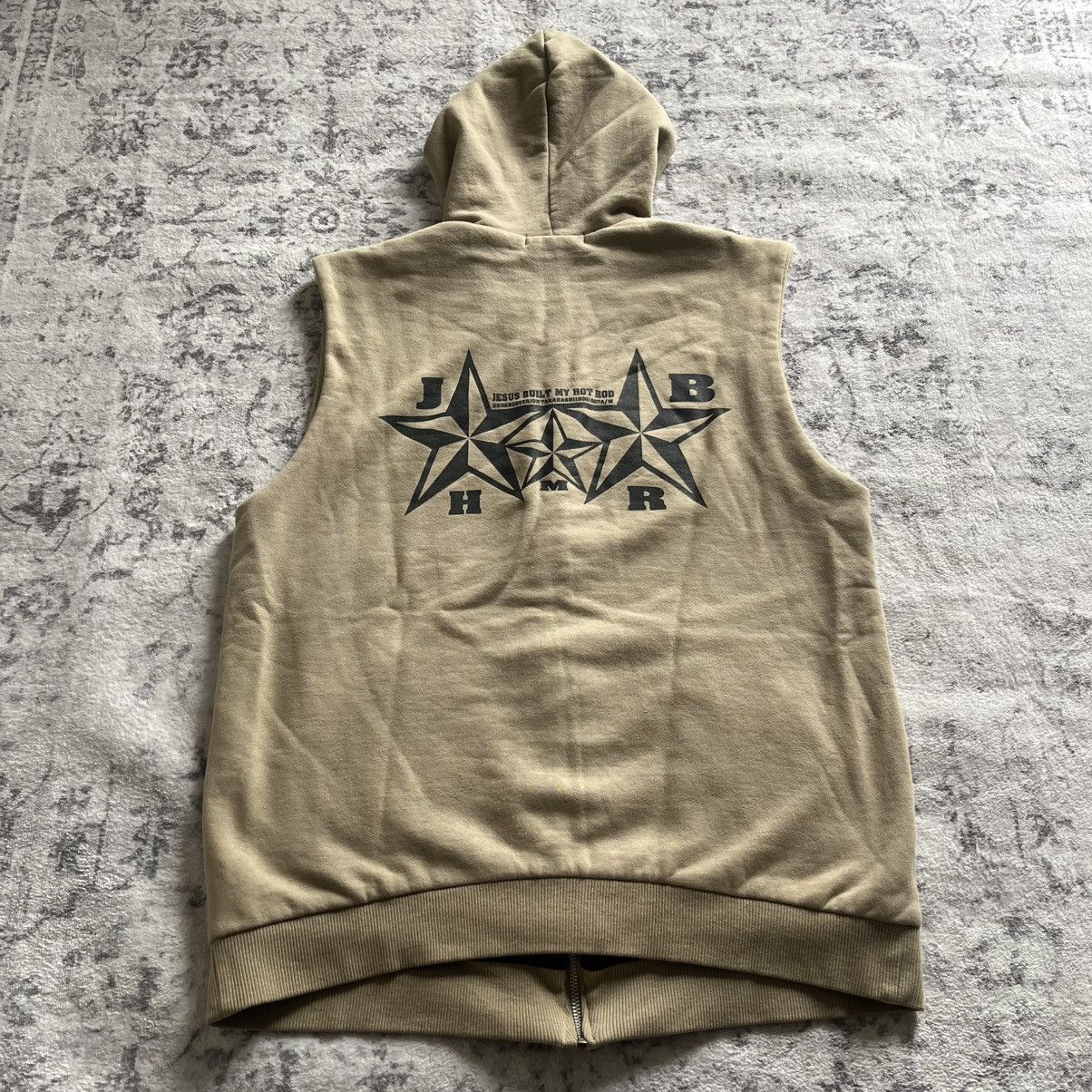 Undercover Undercover 1996-97 Jesus Built My Hot Rod Sleeveless Hoodie Size US L / EU 52-54 / 3 - 5 Thumbnail