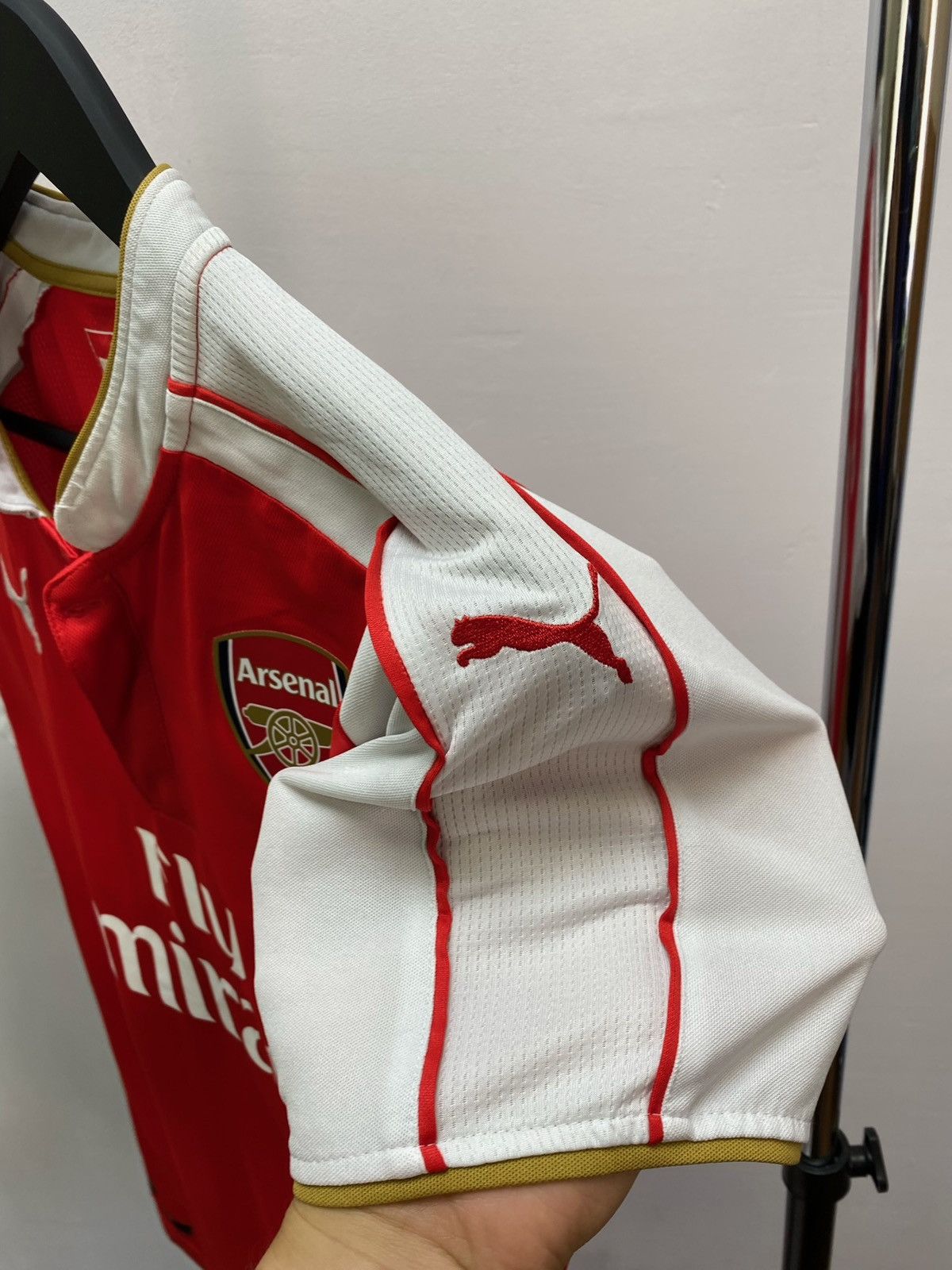 Vintage Vintage Nike Arsenal 2015-2016 #14 Walcott Soccer Jersey Kit Size US S / EU 44-46 / 1 - 15 Thumbnail