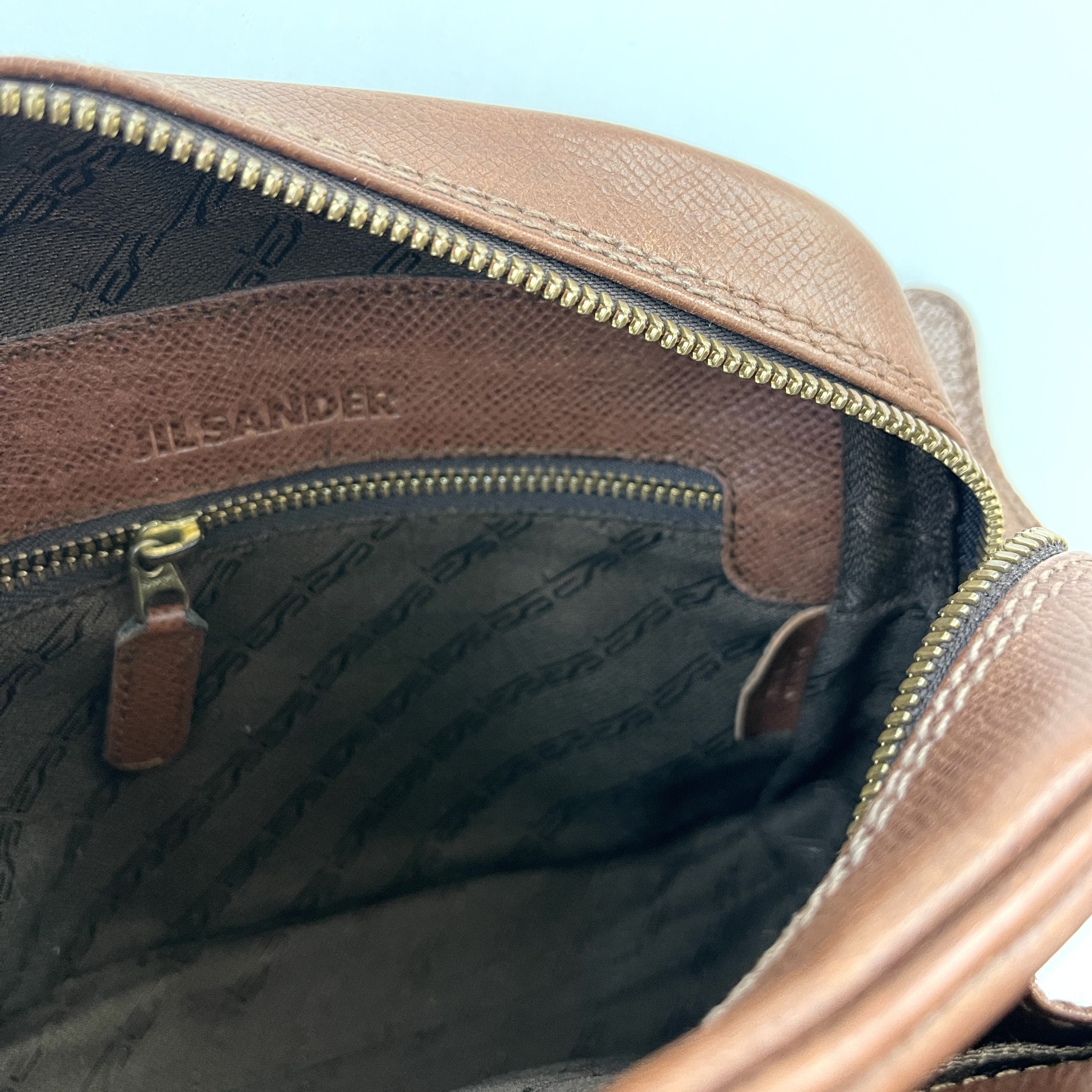 Jil Sander JIL SANDER Brown leather crossbody Bag Size ONE SIZE - 8 Thumbnail