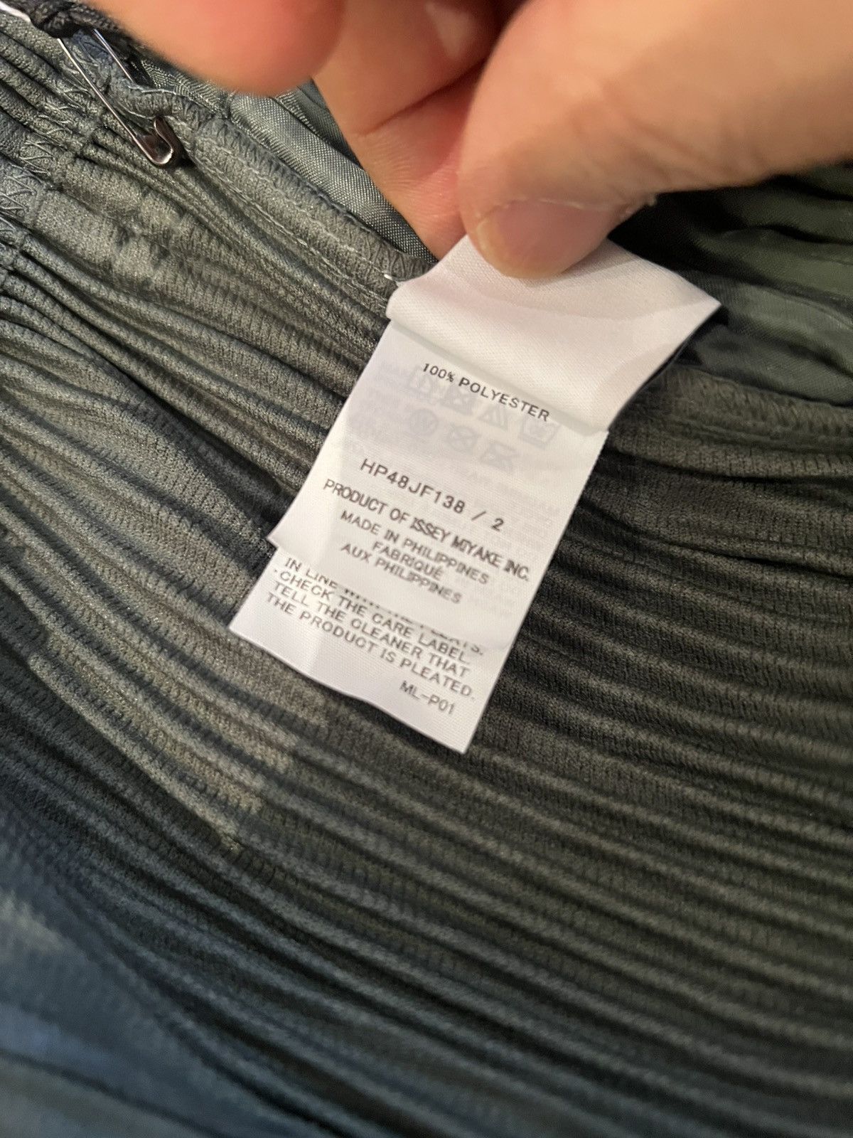 Pleats Please Issey Miyake HOMME PLISSÉ ISSEY MIYAKE Trousers Green Size 2 Medium Size US 32 / EU 48 - 10 Thumbnail