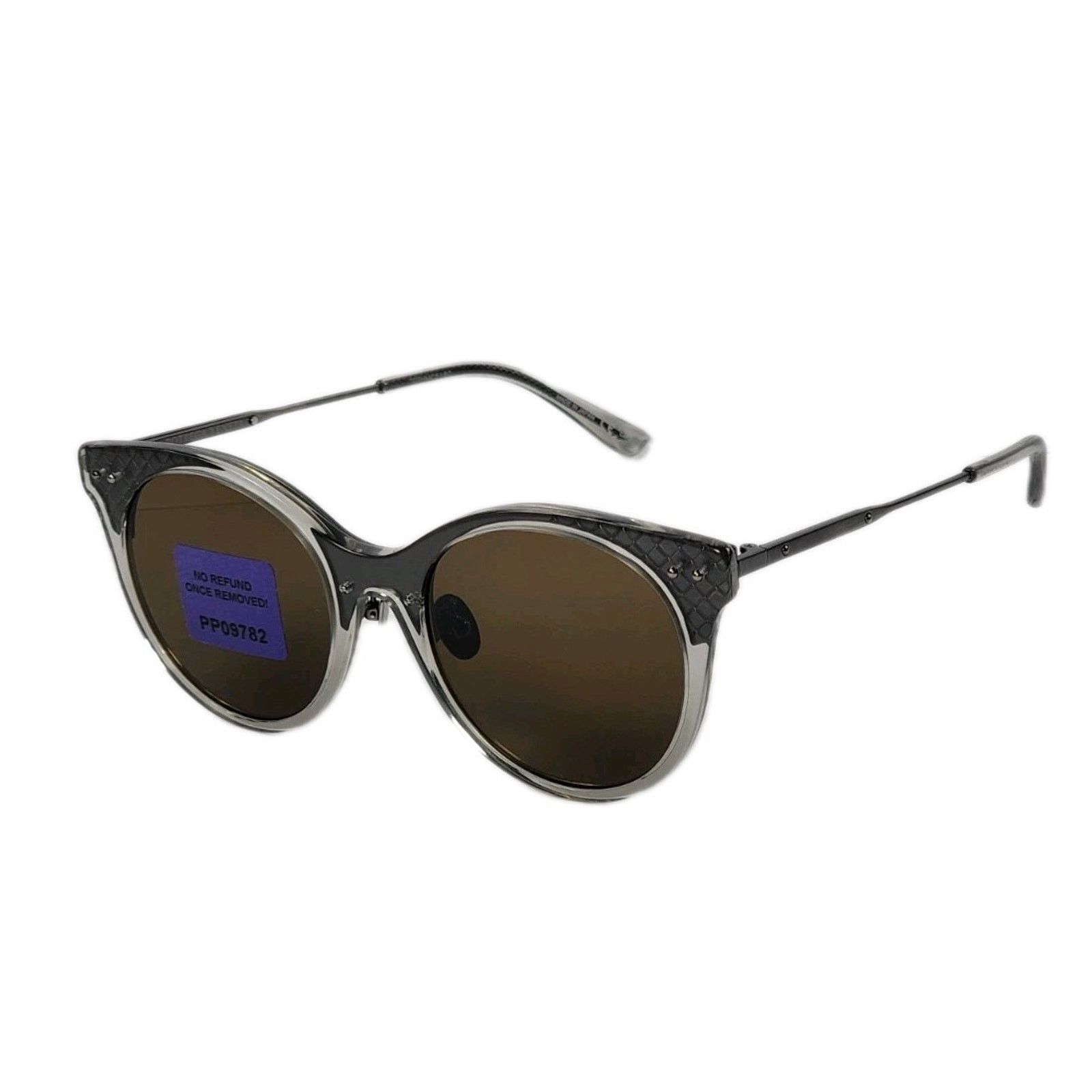 Bottega Veneta BOTTEGA VENETA Brown Cat Eye Sunglasses Item No. BV0143S 002 Size ONE SIZE - 6 Thumbnail