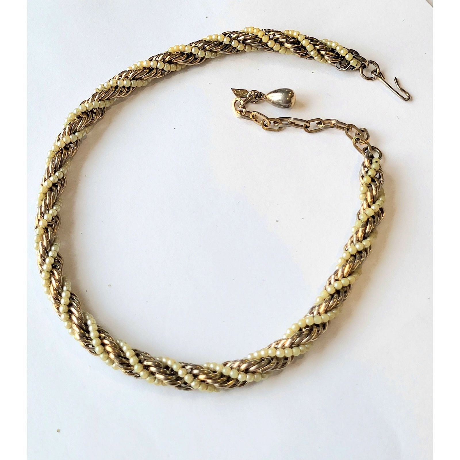 Other Sara Coventry Signed Vintage Necklace Gold Pearls Twist Size ONE SIZE - 5 Thumbnail