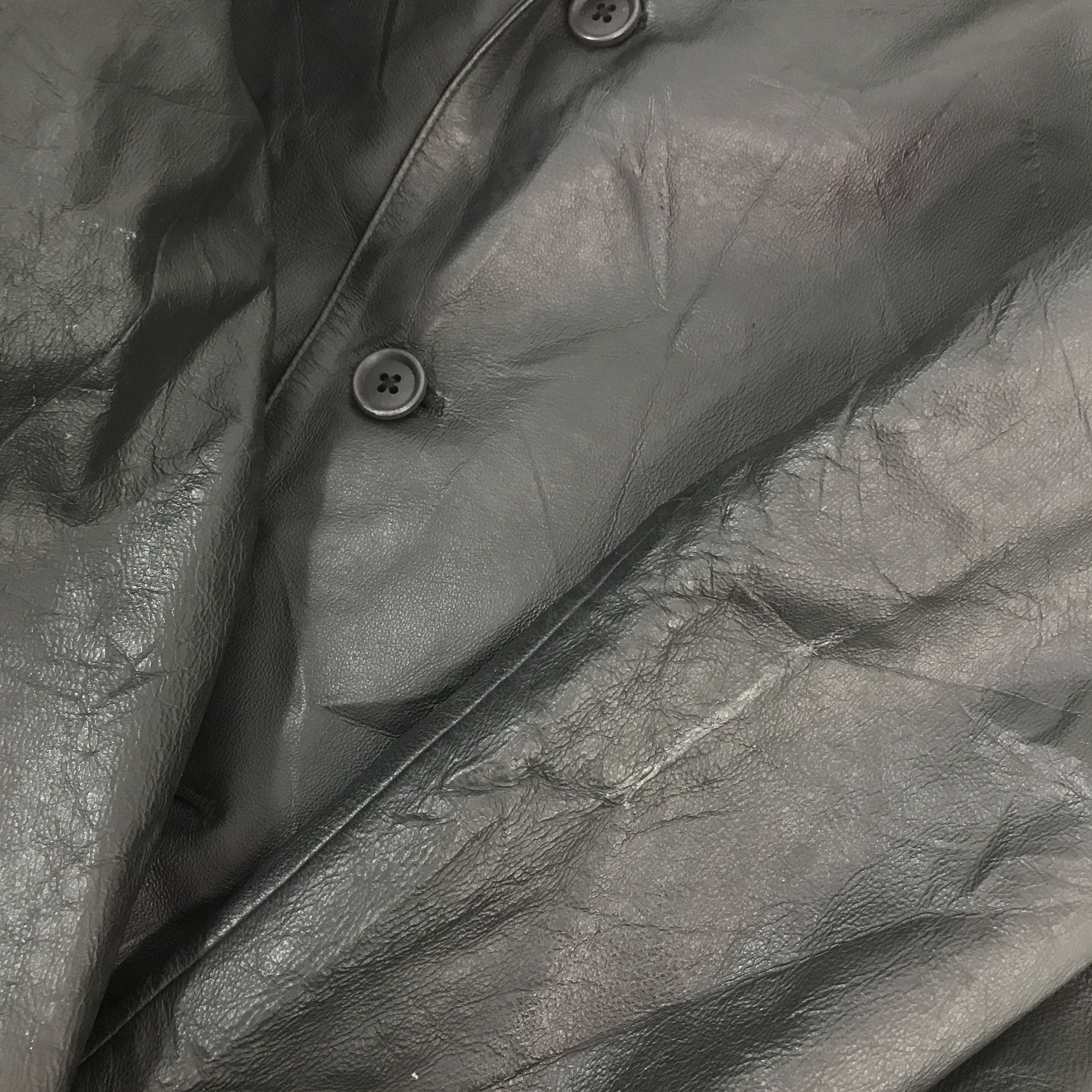 Japanese Brand Vintage Abx Leather Coat Jacket K65B5 Size US M / EU 48-50 / 2 - 10 Thumbnail