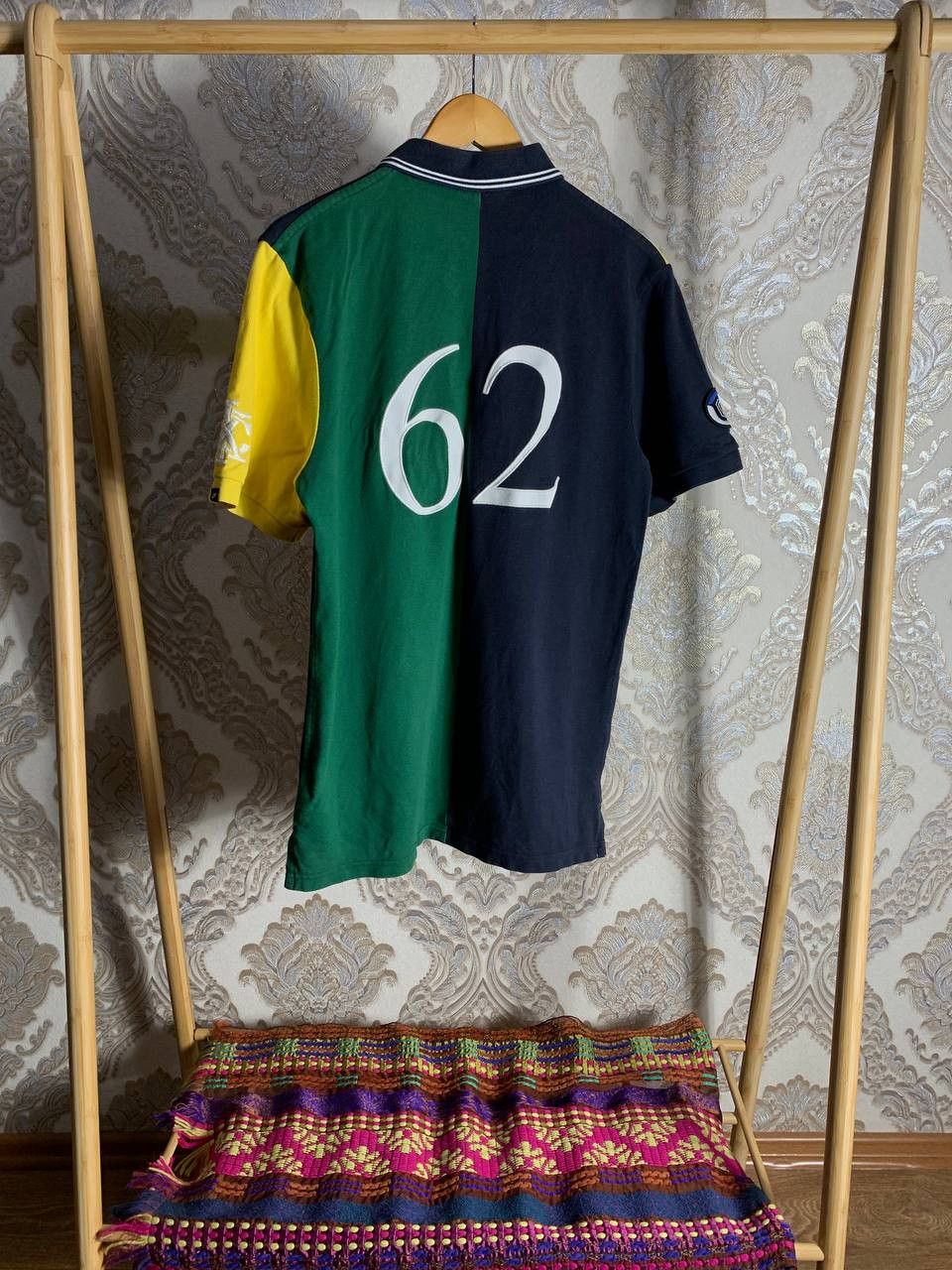 Nike Vintage Nike 62 Designer Retro T-shirt Drill Swoosh Y2K 90s Size US L / EU 52-54 / 3 - 10 Thumbnail