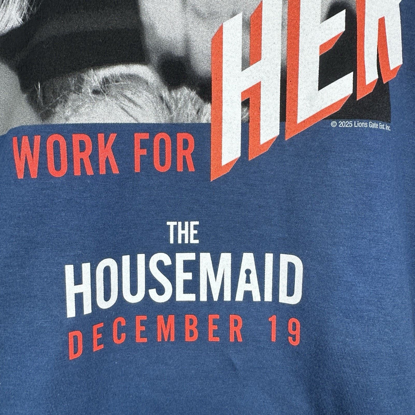 Other The Housemaid Sydney Sweeney Movie T-Shirt Men Small Blue Size US S / EU 44-46 / 1 - 2 Thumbnail