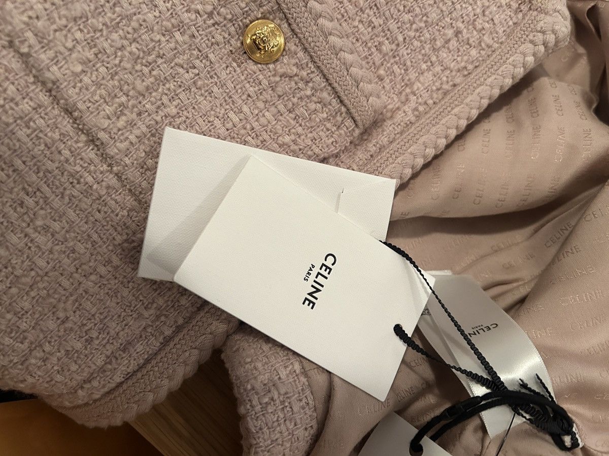 Celine Celine Chelsea Tweed Jacket — Blush Pink (New With Tags) Size M / US 6-8 / IT 42-44 - 11 Thumbnail