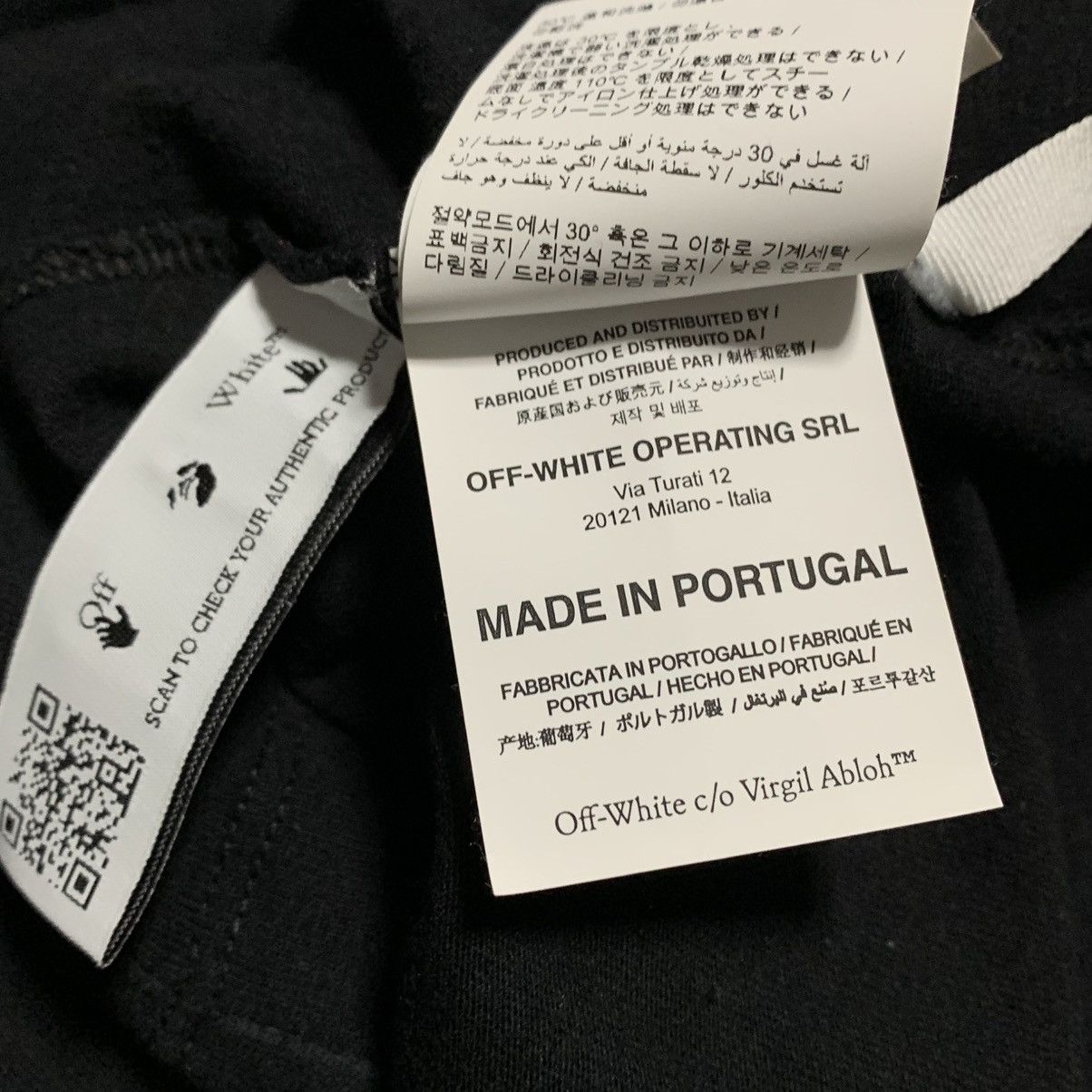 Off-White Off White Small Liquid Mirko Black Tee Virgil Abloh Size US S / EU 44-46 / 1 - 9 Thumbnail