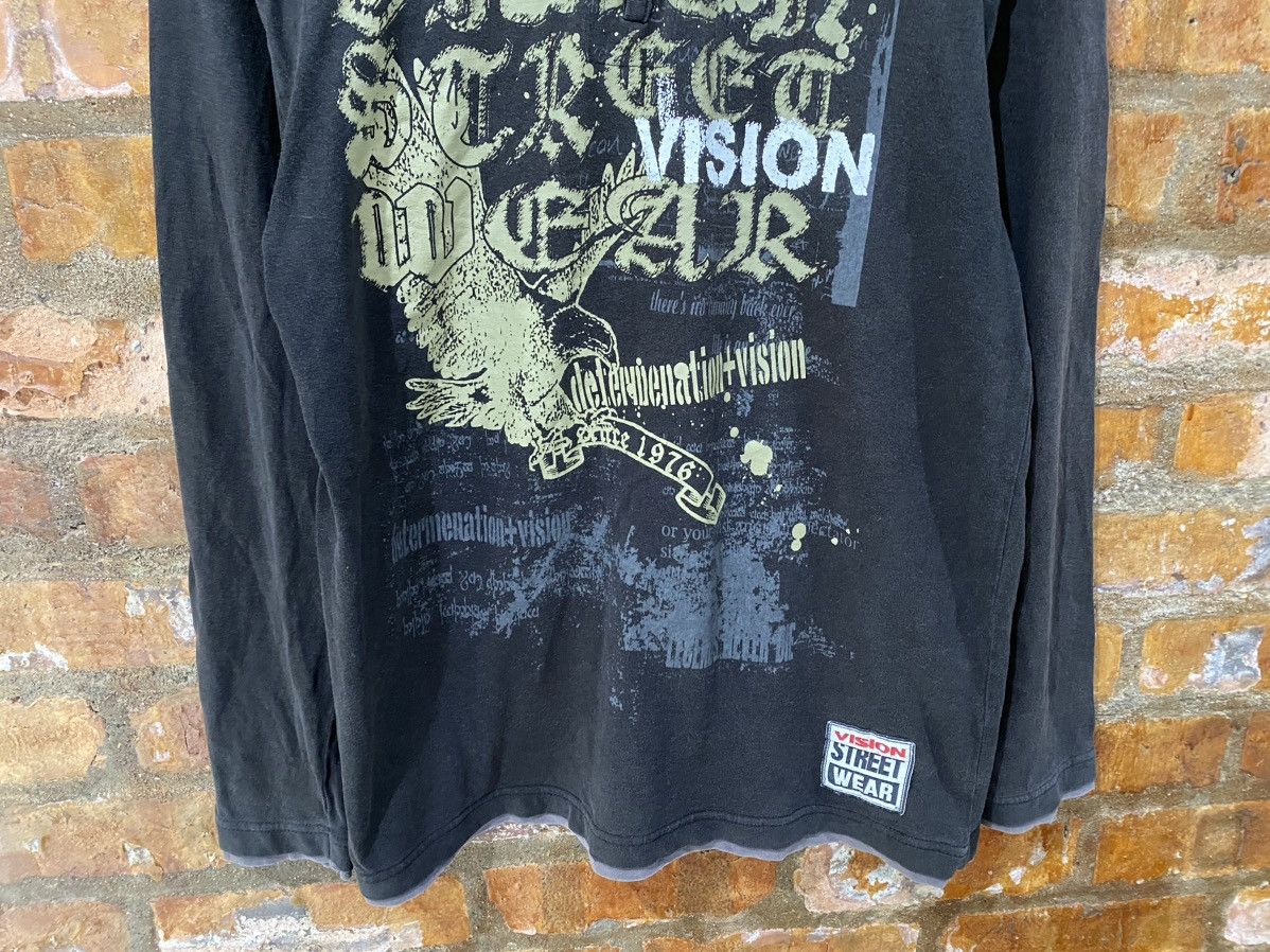 Seditionaries × Vintage × Vision Streetwear 2000s Vision punk and anarchy shirt Size US L / EU 52-54 / 3 - 4 Thumbnail