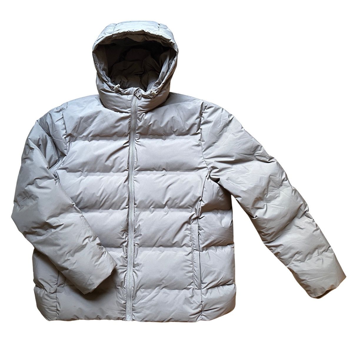 NEXT NEXT Men’s Khaki Puffer Jacket Hooded Padded Winter Coat XL Size US XL / EU 56 / 4 - 1 Thumbnail
