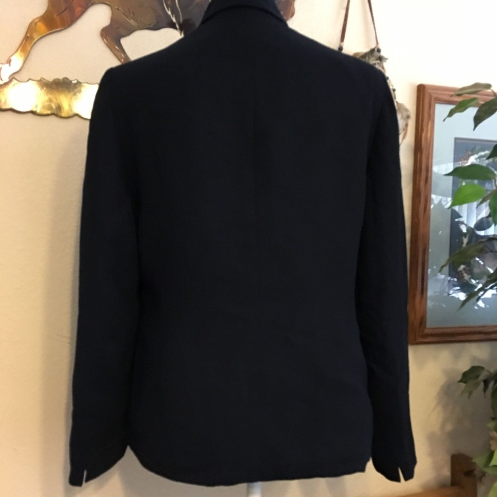 Worthington Worthington navy zip front blazer jacket NWOT 6 Size M / US 6-8 / IT 42-44 - 4 Thumbnail