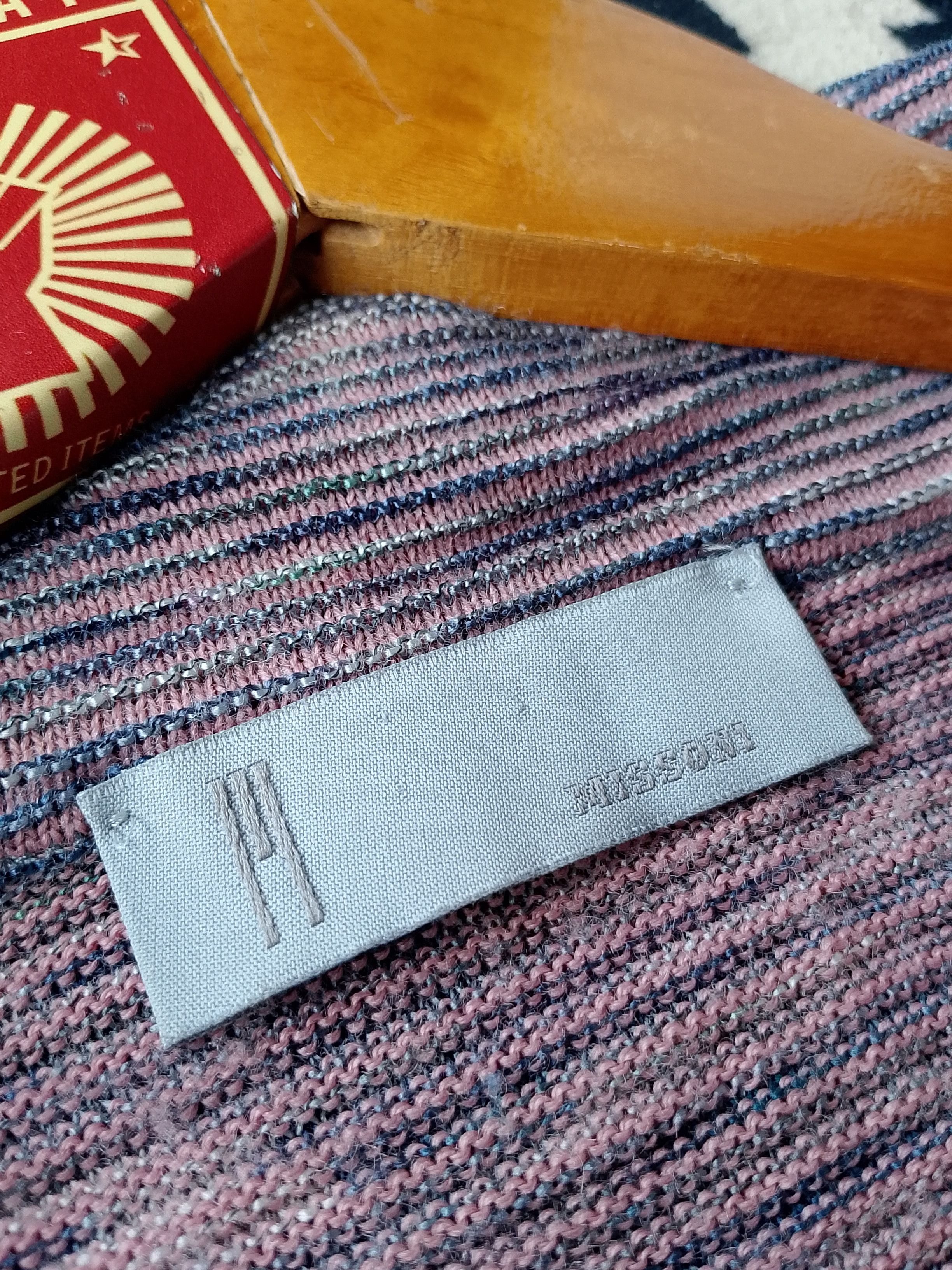 Missoni Vintage Missoni Italy Striped Merino Knit Patch Pocket Size S / US 4 / IT 40 - 8 Thumbnail