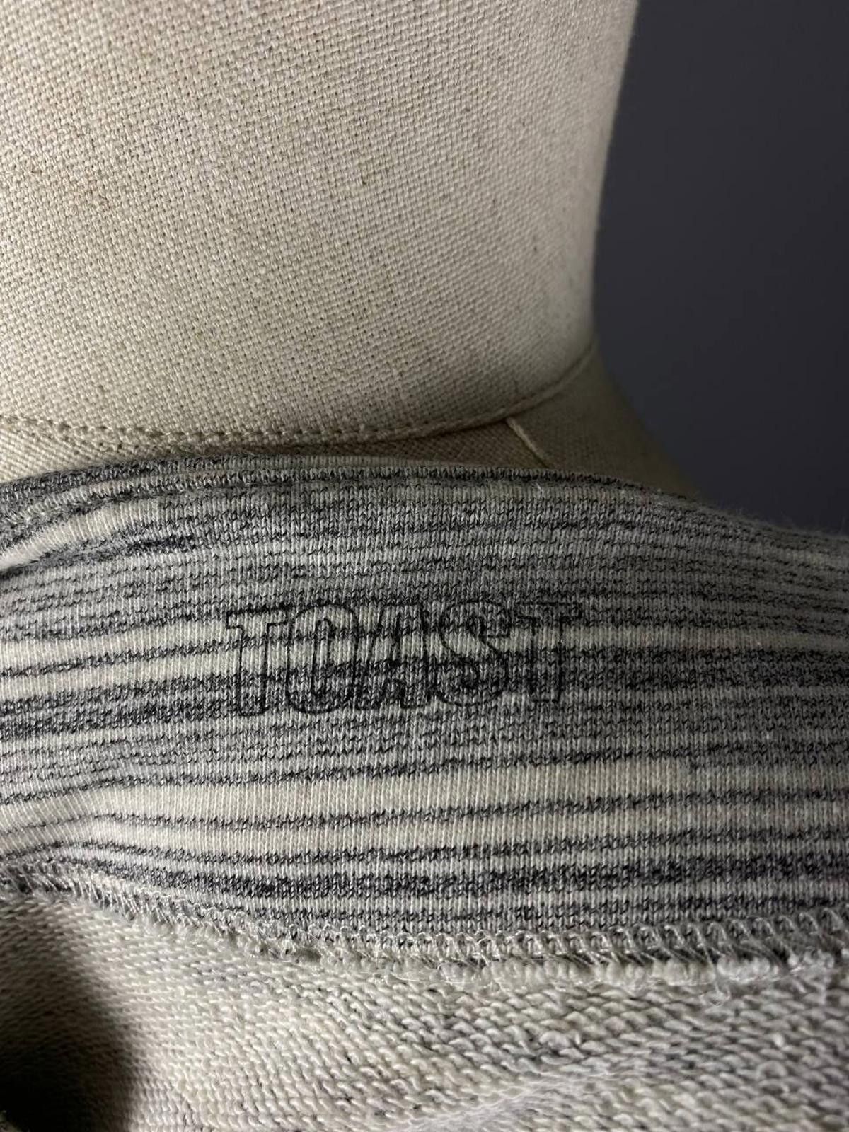 Designer Toast Gray Stripe Relaxed Sweater Midi Dress Size 10 Size XS / US 0-2 / IT 36-38 - 11 Thumbnail