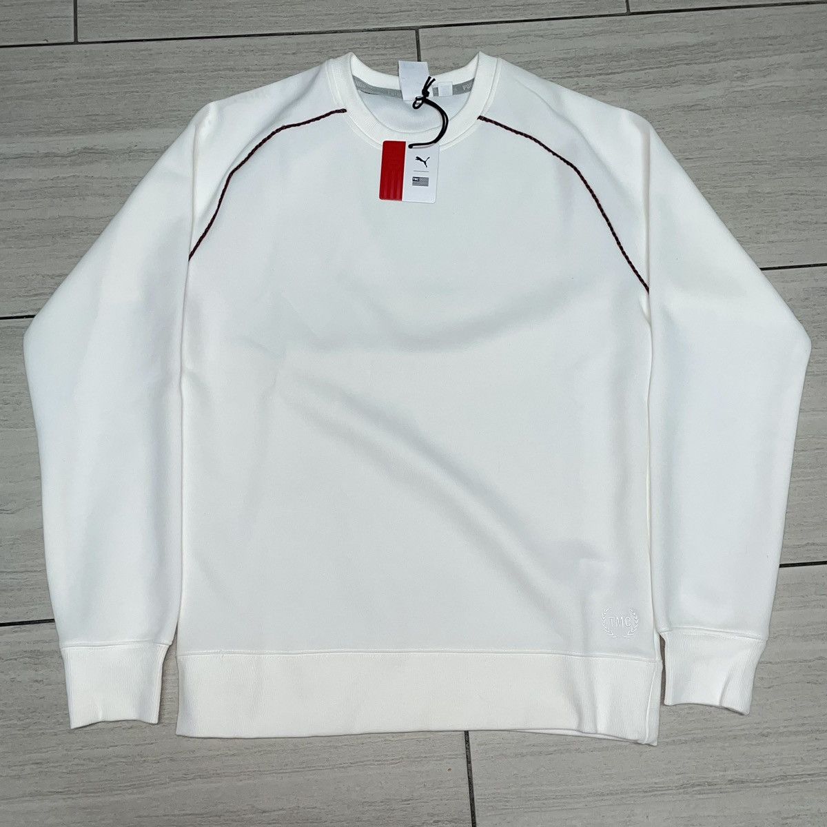 Puma TMC Puma Raglin Sweatshirt Size US S / EU 44-46 / 1 - 1 Thumbnail