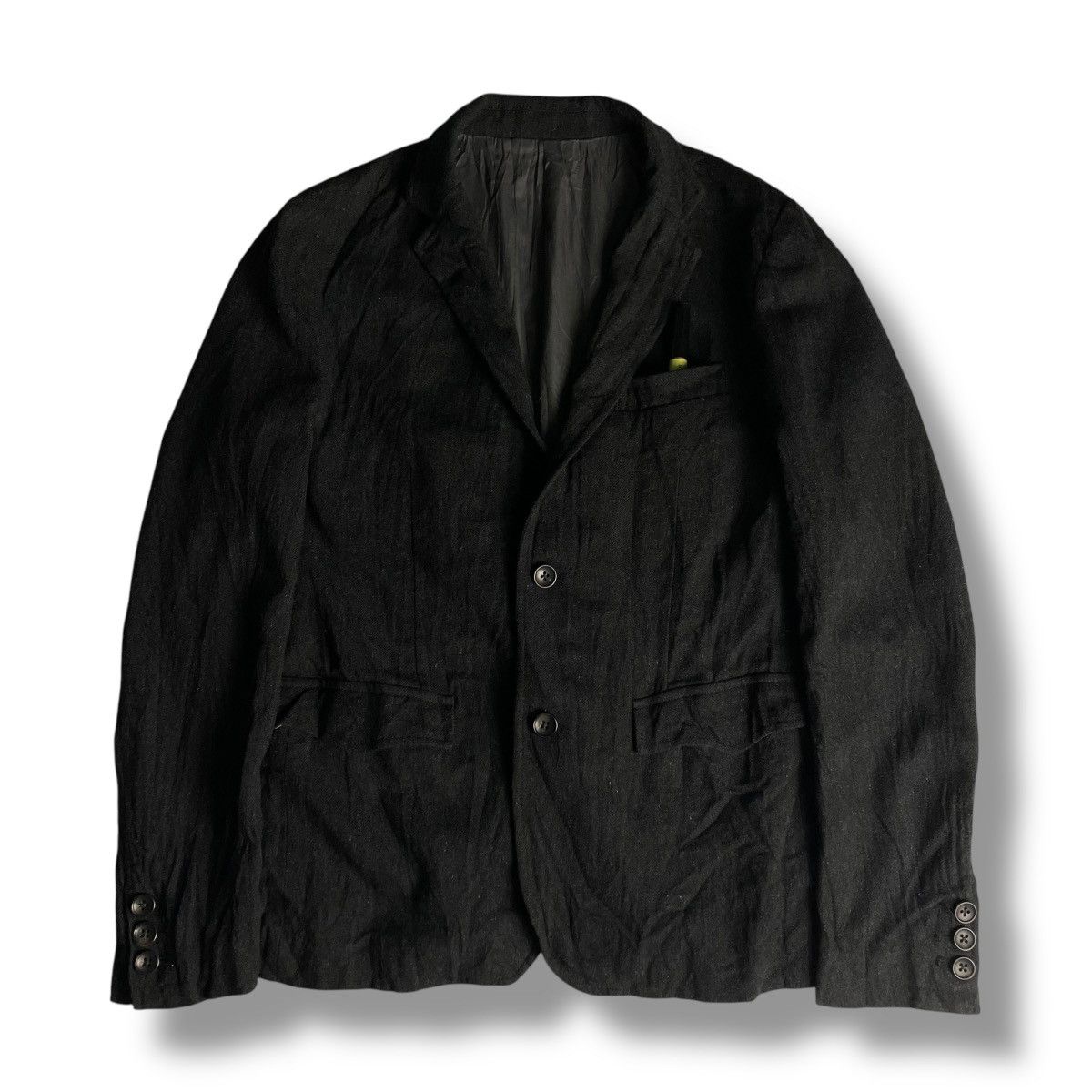 Takeo Kikuchi 🇯🇵 TAKEO KIKUCHI WOOL BLAZER JACKET Size US M / EU 48-50 / 2 - 2 Thumbnail