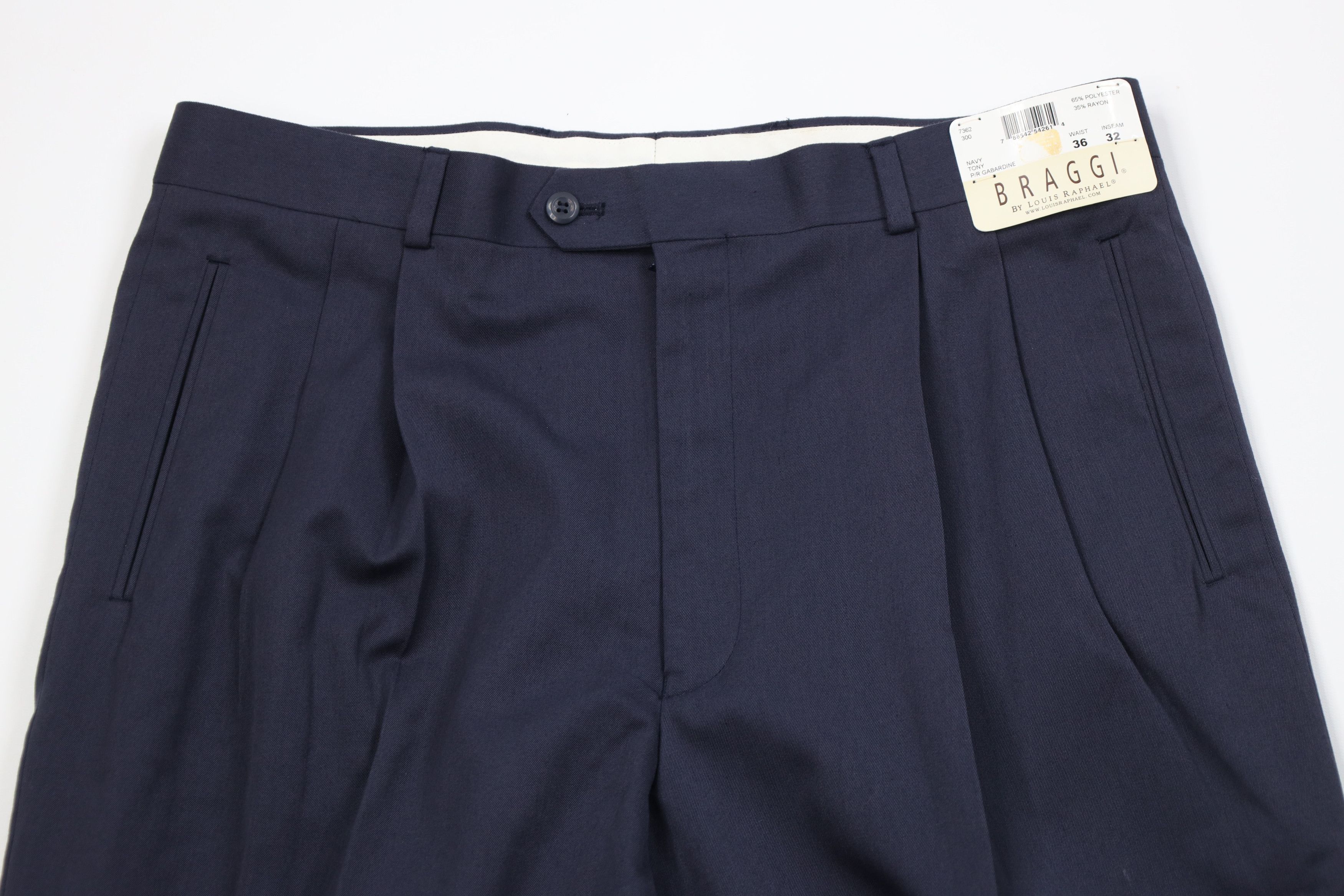Vintage Deadstock Vintage 90s Streetwear Wide Leg Chino Pants Size US 36 / EU 52 - 2 Thumbnail
