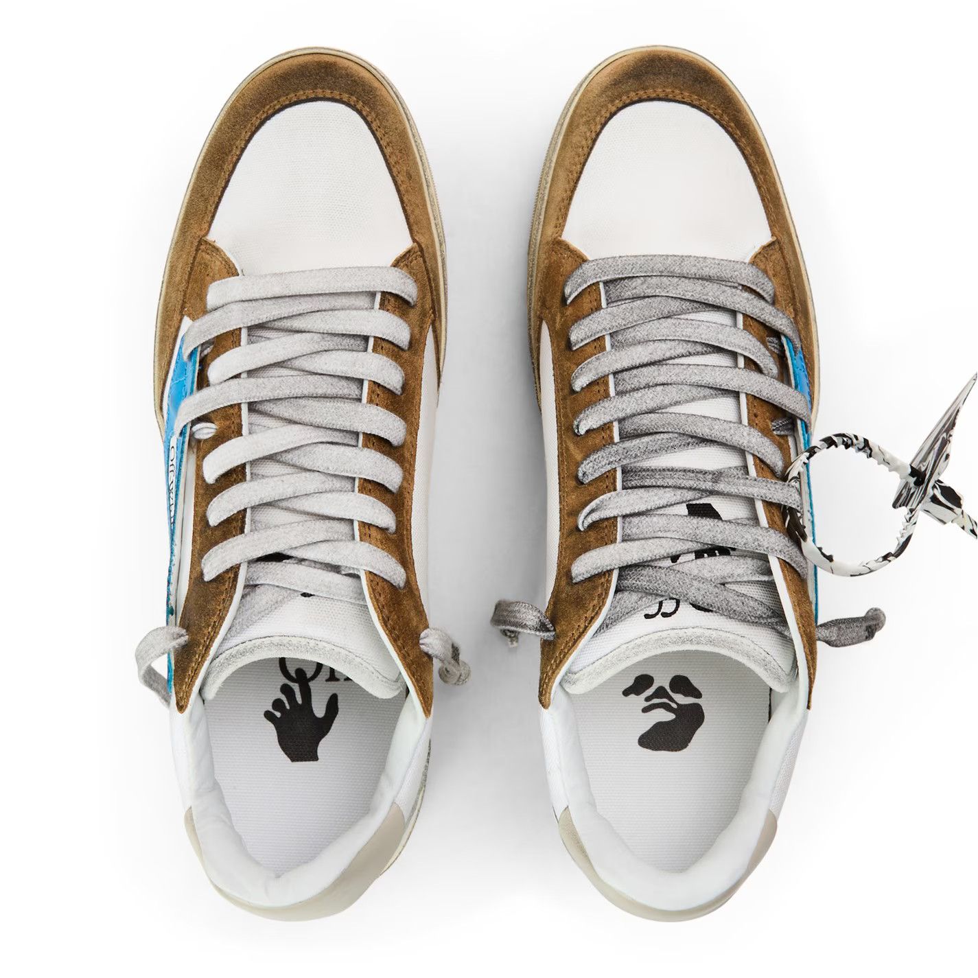 Off-White o1g2r1mq0226 Low-Top Trainers in Multicolor Size US 12 / EU 45 - 3 Thumbnail