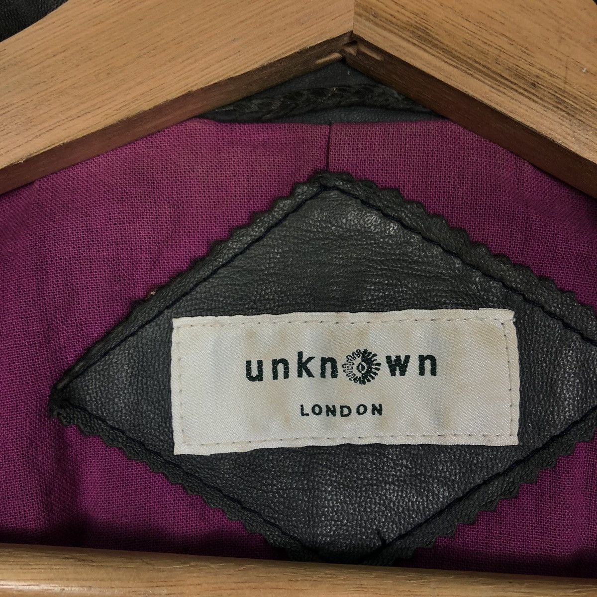 Japanese Brand 🔥90’s Unknown London Leather Biker Jacket Size US S / EU 44-46 / 1 - 12 Thumbnail