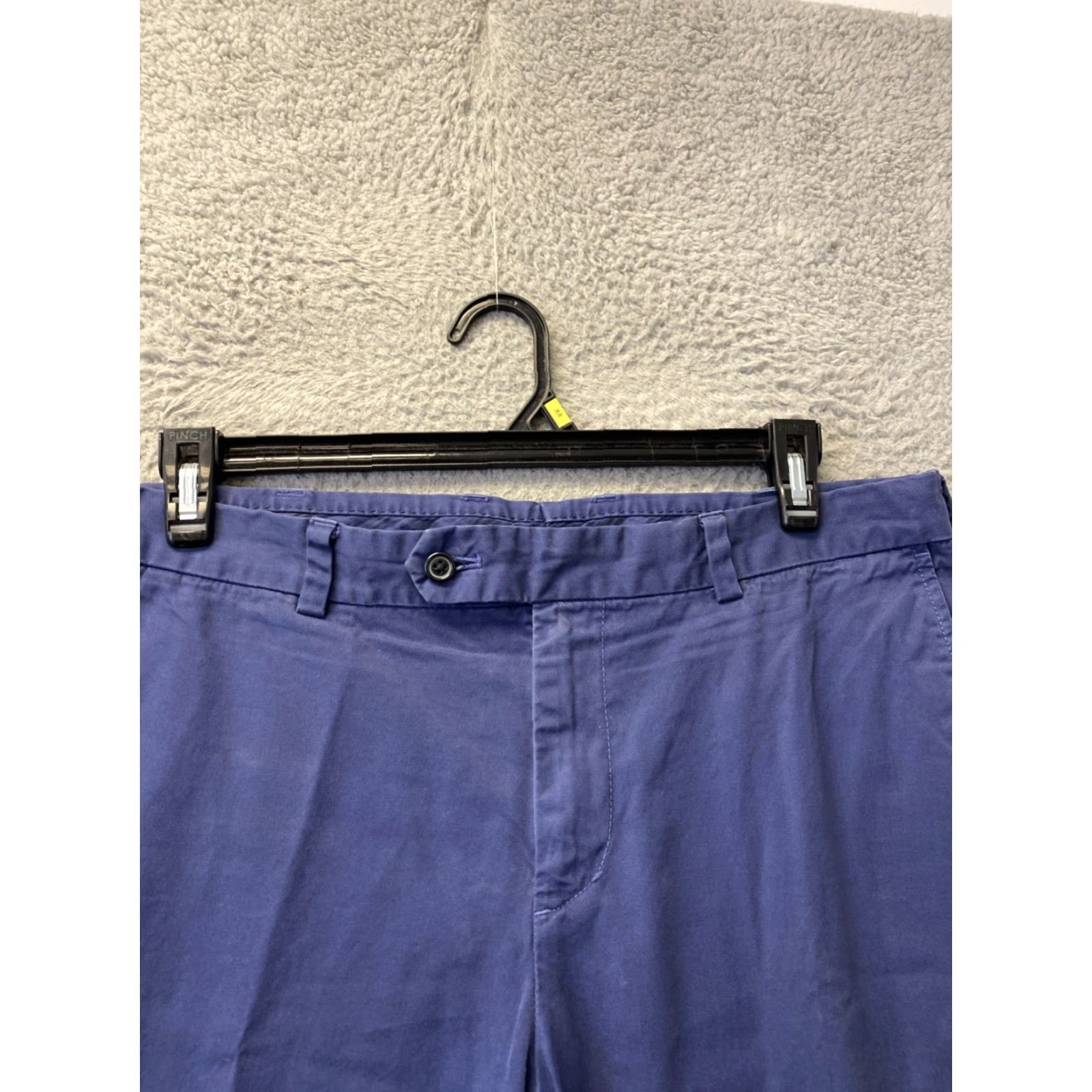 Brooks Brothers Brooks Brothers Chino Pants Mens 36x32 Blue Dress Slacks Flat Front Zip Solid Cotton 32 Inseam Straight Leg Preppy Vintage: No Size US 36 / EU 52 - 2 Thumbnail