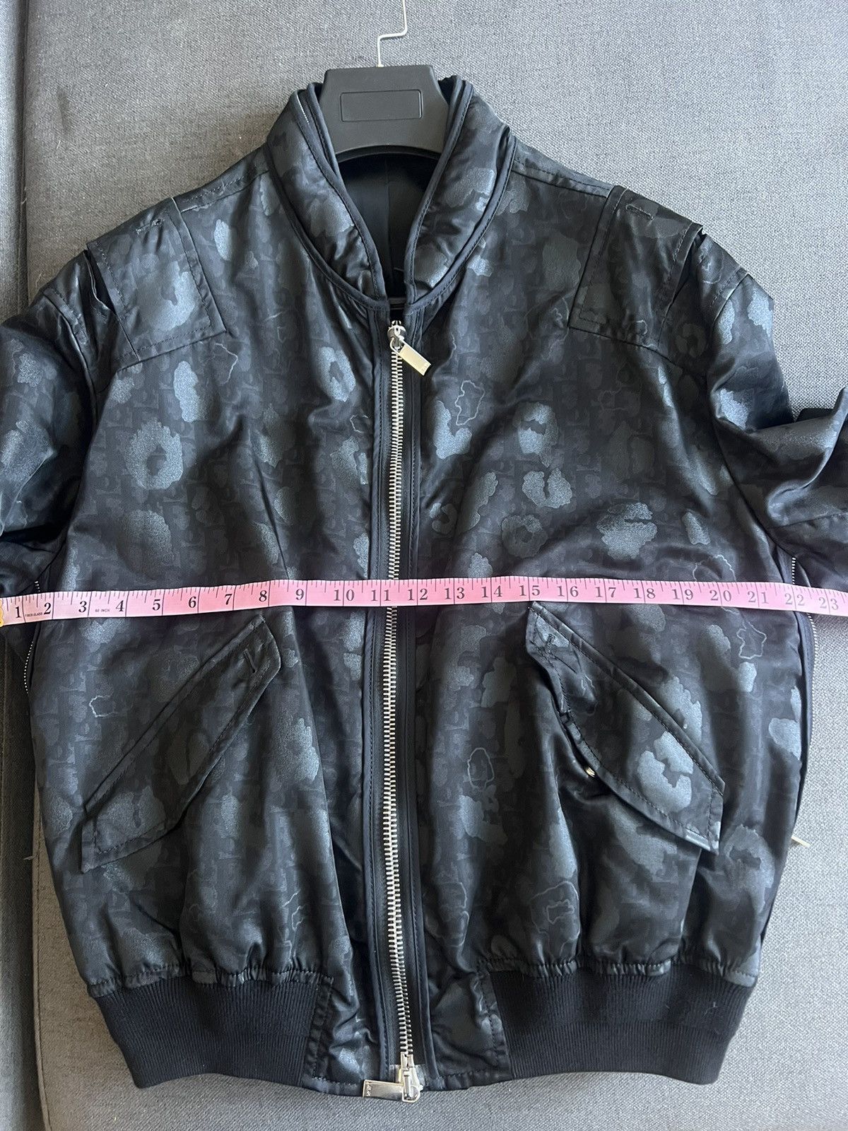 Dior DIOR men Safari Oblique Bomber Jacket Size US M / EU 48-50 / 2 - 18 Thumbnail