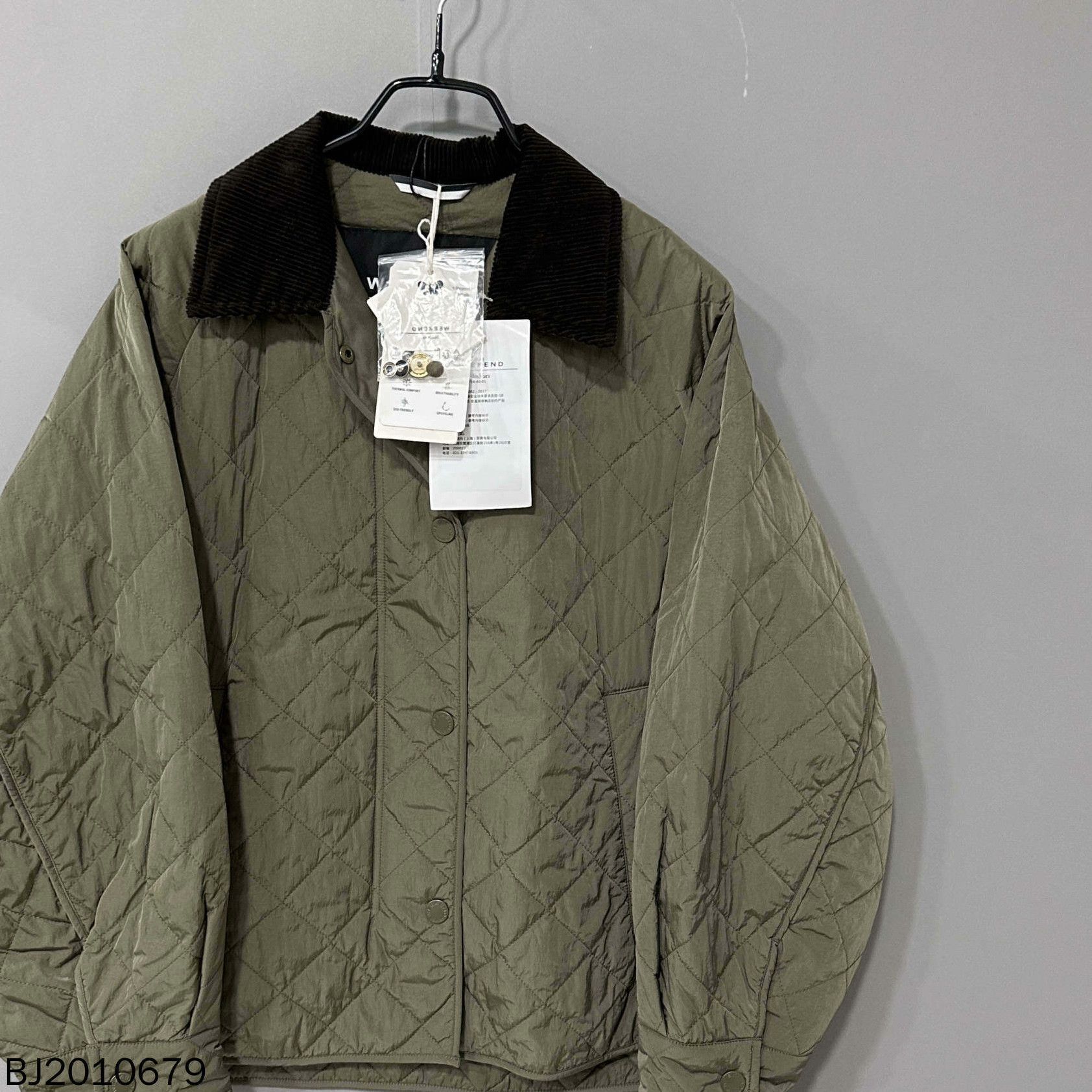 Max Mara military green quilted cotton coat MaxMara Size US S / EU 44-46 / 1 - 1 Thumbnail