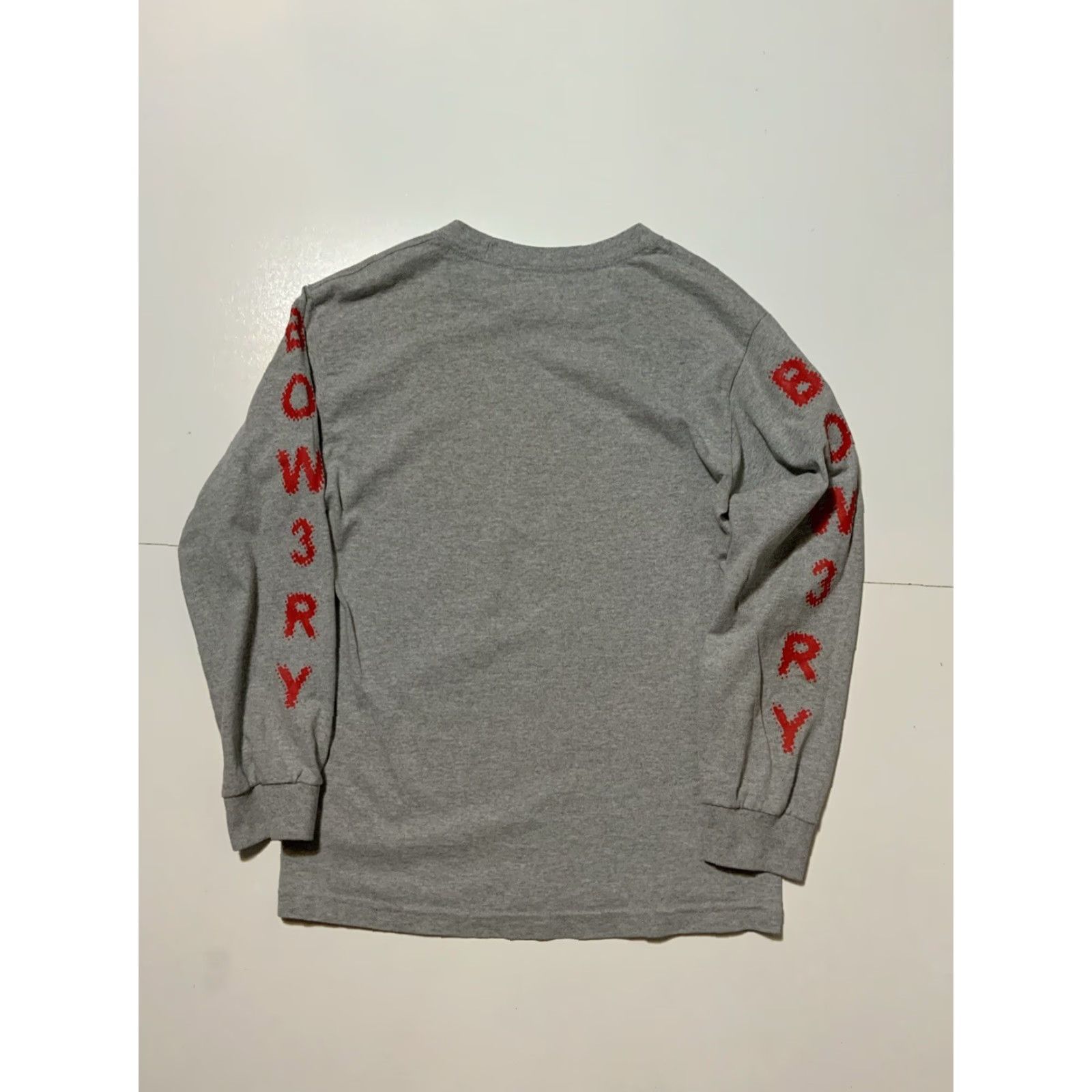 Vintage Bow3ry Broken Emotions Vessel For The Dead Debt Paid In Full Graphic L/S T-Shirt Men Small Gray Bow L/S Graphic Shirt Size US S / EU 44-46 / 1 - 2 Thumbnail