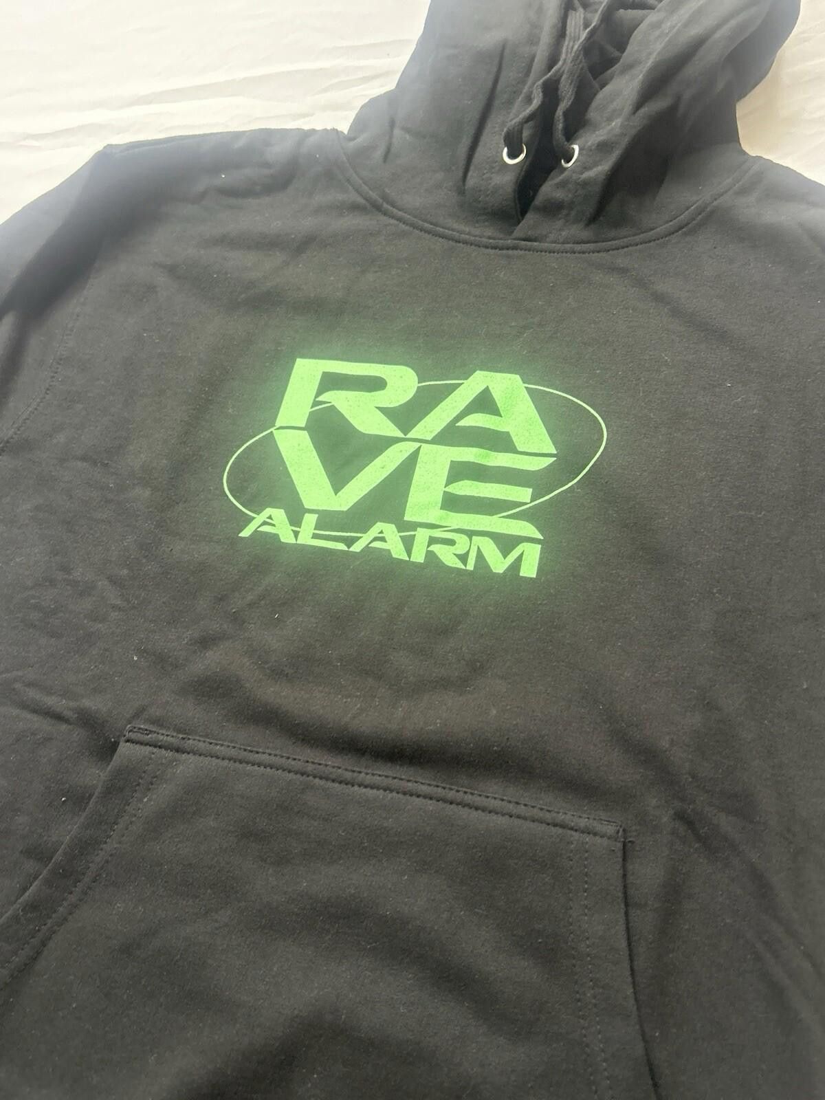 Other Dombresky X Noizu Rave Alarm Black Hoodie Mens Medium EDM Size US M / EU 48-50 / 2 - 2 Thumbnail