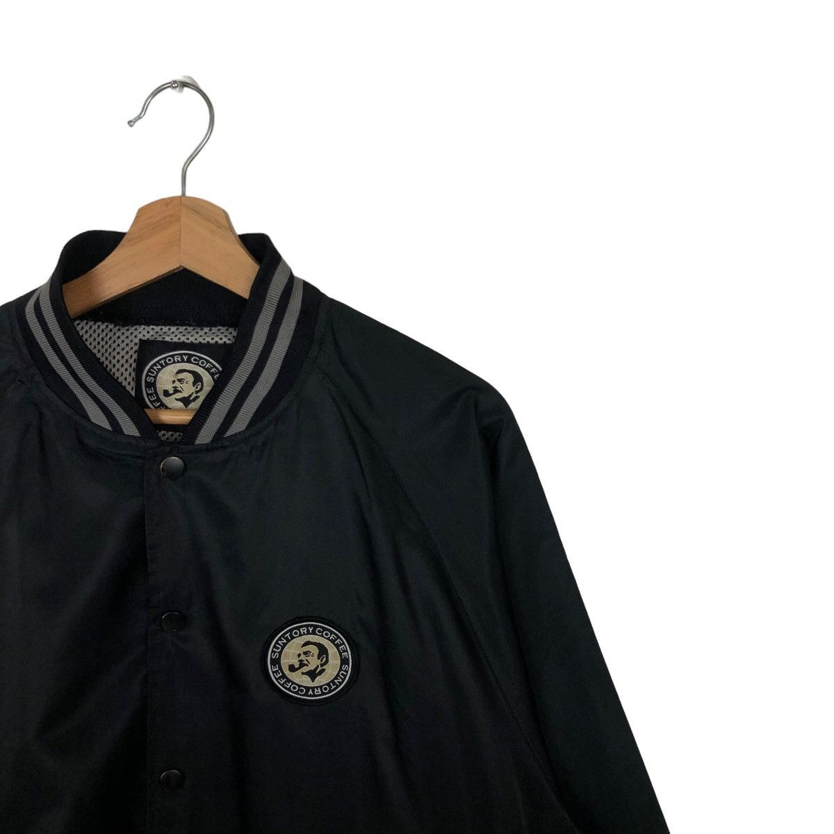 Japanese Brand VINTAGE SATIN BOMBER JACKET SUNTORY COFFEE BIG LOGO Size US M / EU 48-50 / 2 - 5 Thumbnail