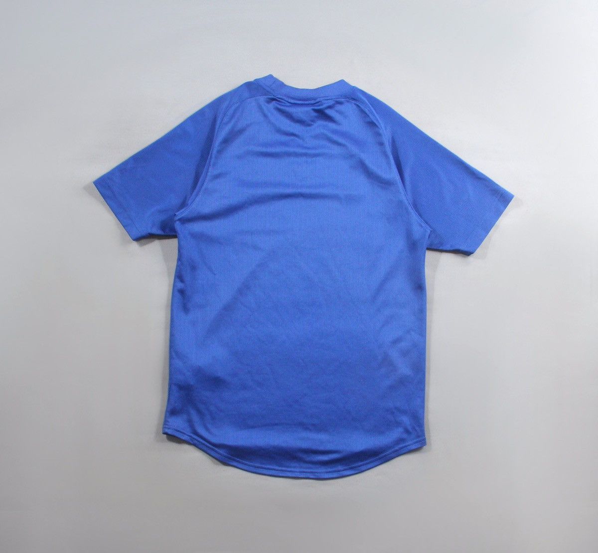 Nike Nike Vintage 90s Blue Jersey T Shirt Tee Dri Fit Blue S Size US S / EU 44-46 / 1 - 4 Thumbnail