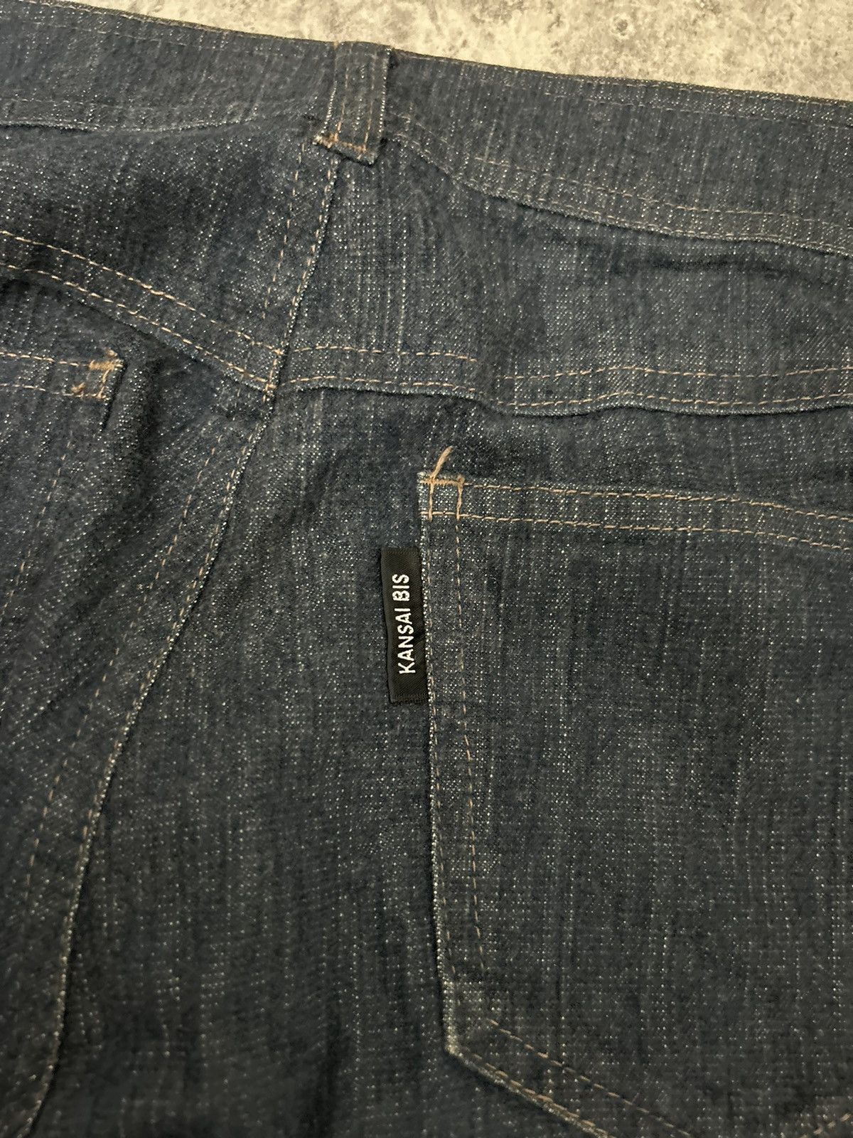 If Six Was Nine × Japanese Brand × Kansai Yamamoto kansai Bis By Kansai Yamamoto Flare Soft Jeans Size US 29 - 9 Thumbnail