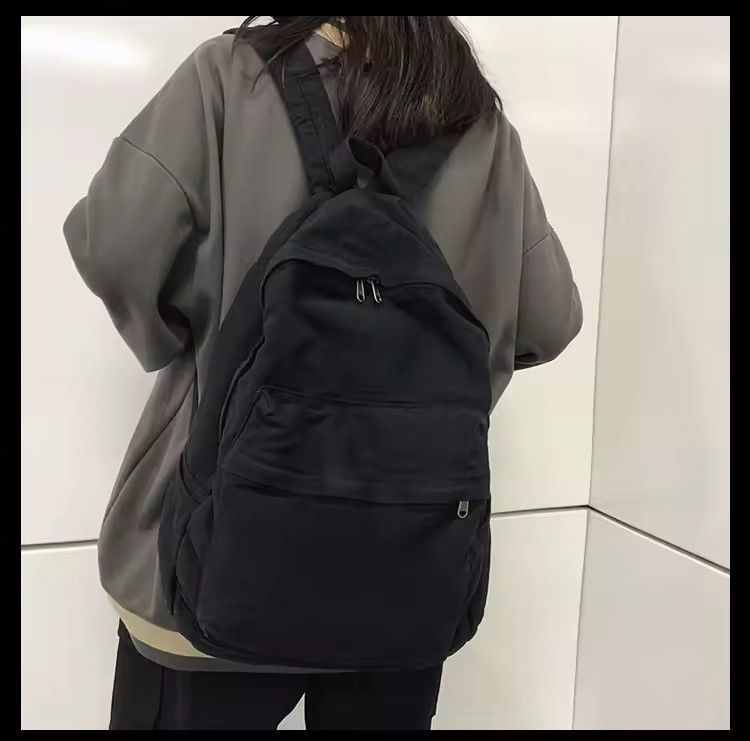 Vintage Aesthetic Canvas Backpack Size ONE SIZE - 1 Thumbnail