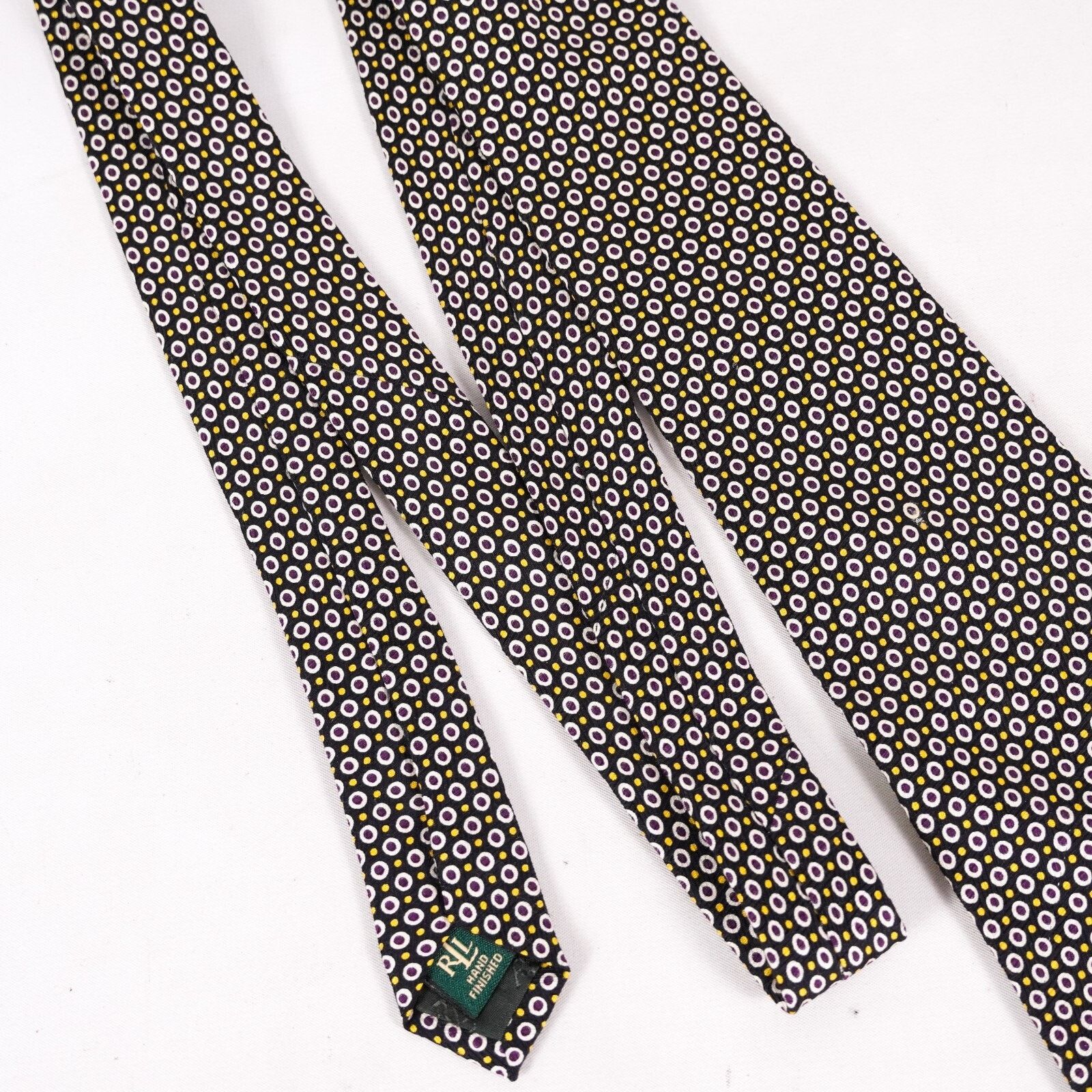 Ralph Lauren Ralph Lauren Neck Tie Necktie Geometric Circles Polka Dots Size ONE SIZE - 3 Thumbnail