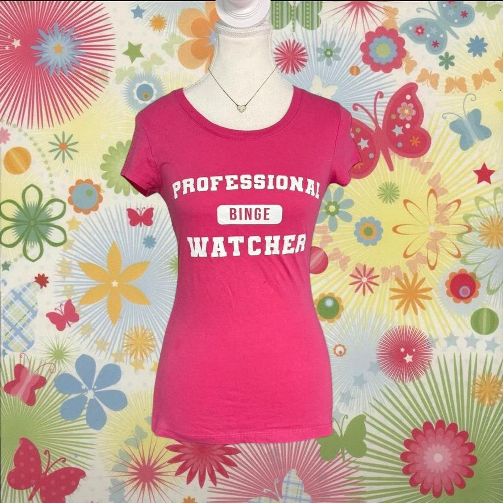 Juicy Couture Y2K Pink Early 2000s Baby Tee FullLength size small Size S / US 4 / IT 40 - 1 Thumbnail