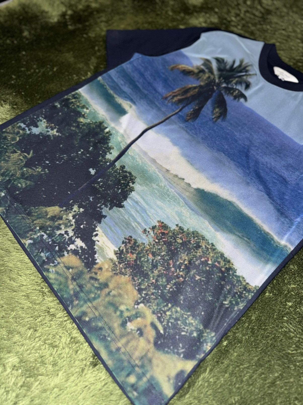 Japanese Brand [M] AFTER PRAY Full Print Mesh Layer T-Shirt Size US M / EU 48-50 / 2 - 4 Thumbnail