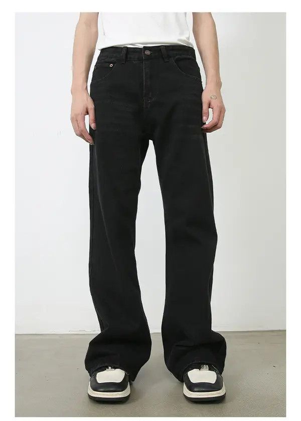 Japanese Brand Rina American high street flared slim straight casual jeans Size US 34 / EU 50 - 8 Thumbnail