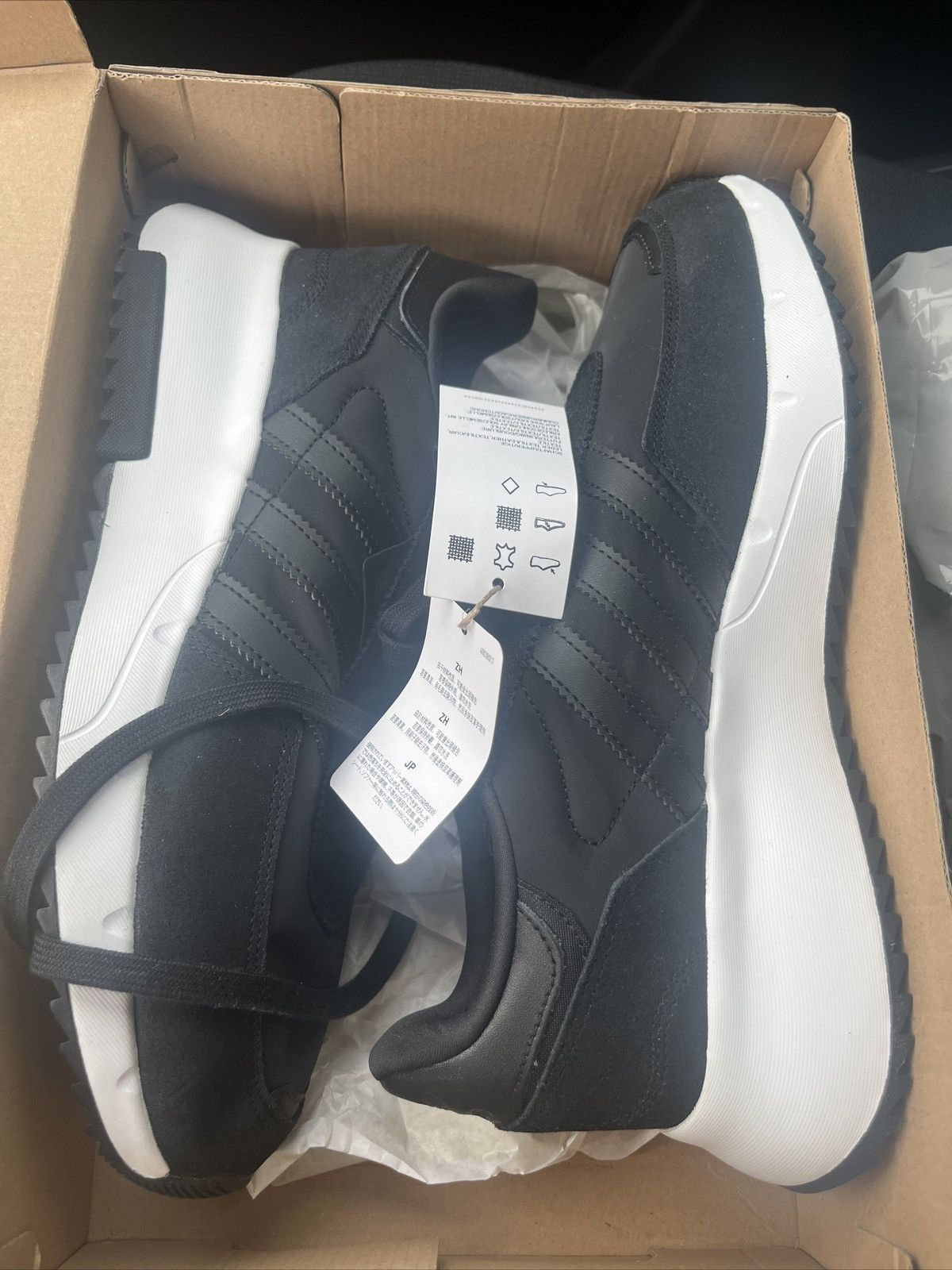 image of Adidas Retropy F2 Shoes in Black, Men's (Size 10)