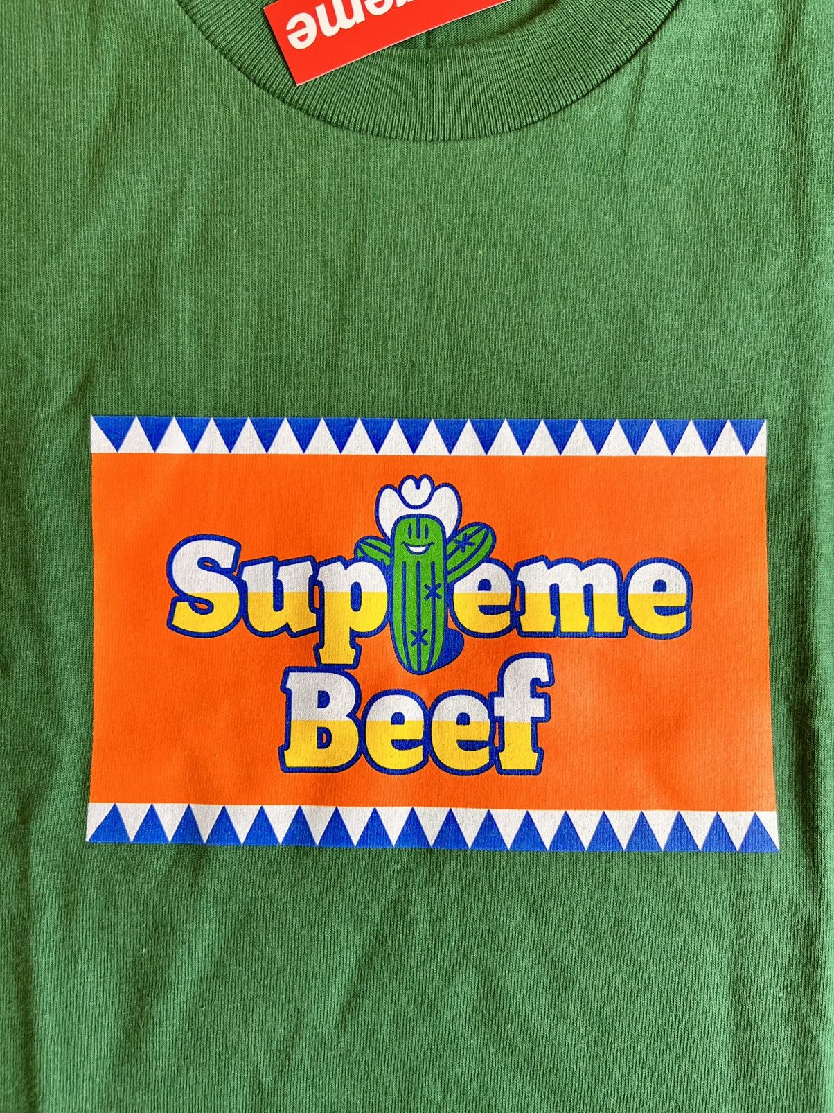 Mサイズ　Supreme Beef Tee \"Light Pine\" Supreme Beef Tee (SS25) - $44
