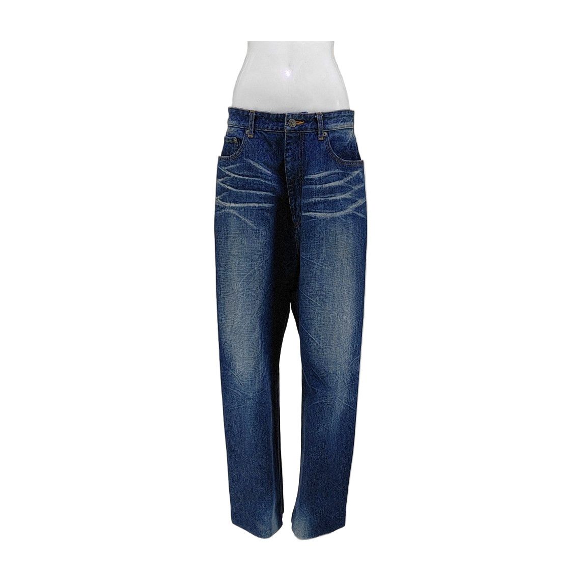 Balenciaga Balenciaga Blue Denim Jeans Size 31 Size 31" - 1 Thumbnail
