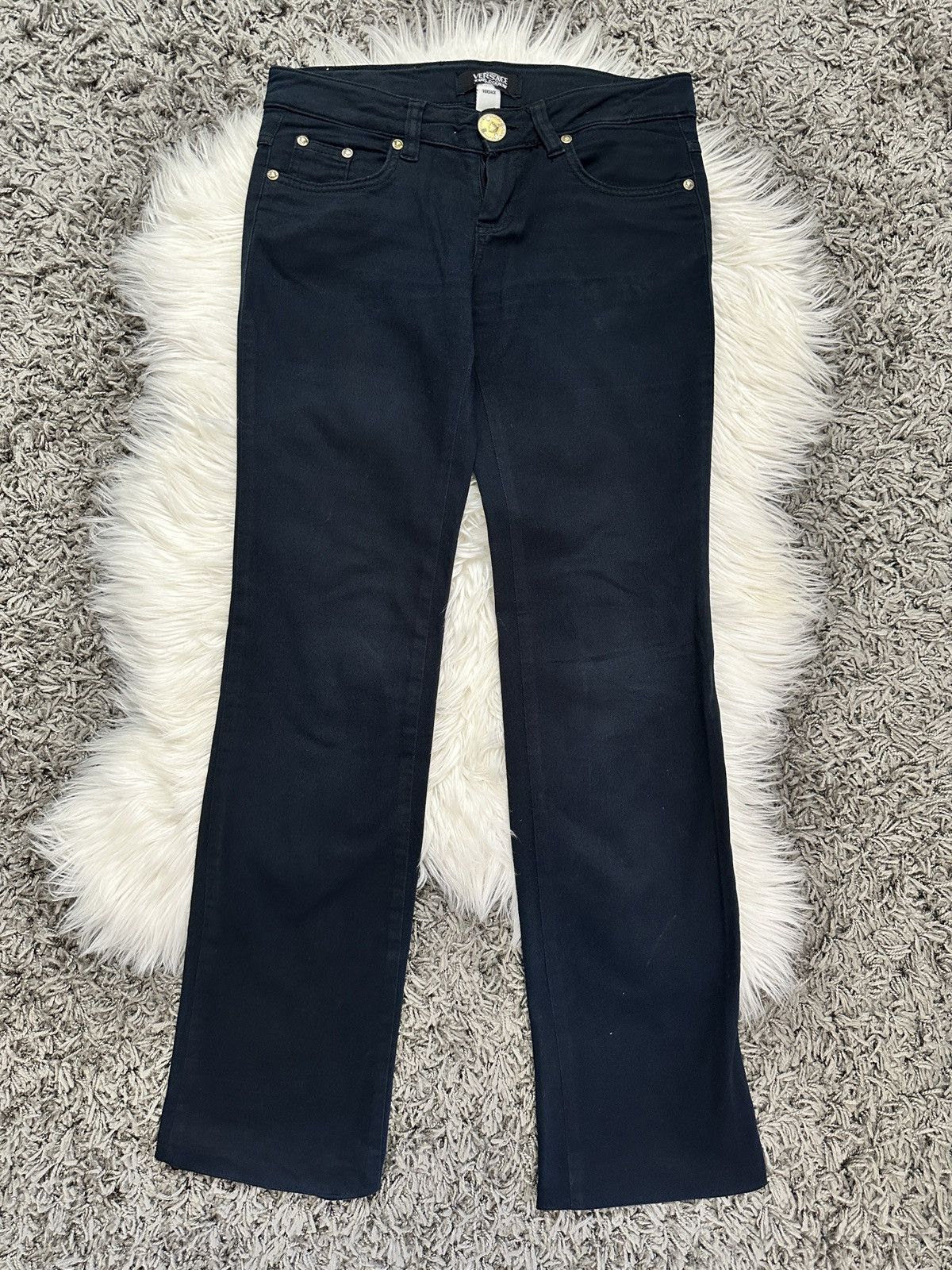 Versace Jeans Couture Versace pants vintage for women Size 26" / US 2 / IT 38 - 1 Thumbnail