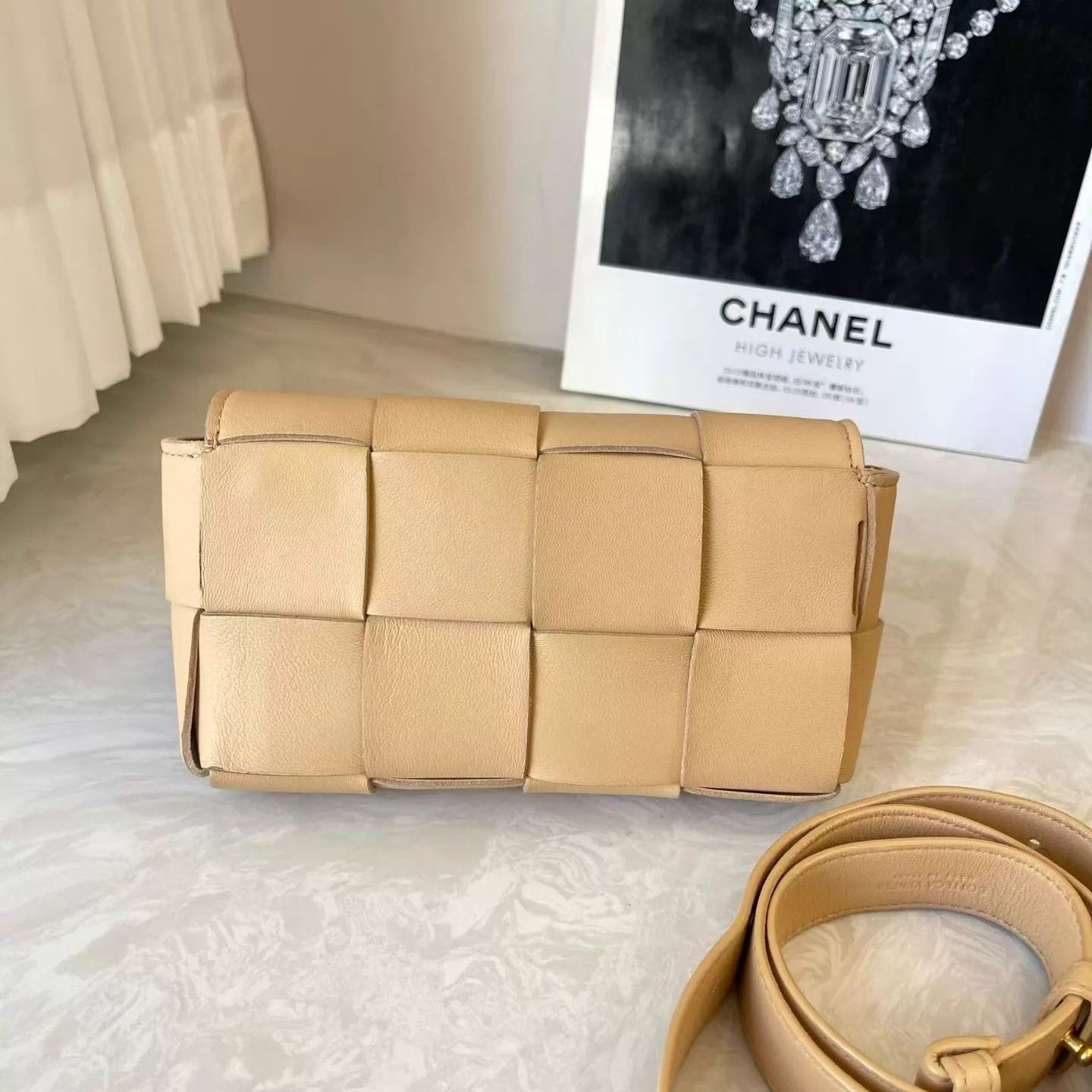 Bottega Veneta BV Cassette Waist Bag Sheepskin Small Like New Size ONE SIZE - 3 Thumbnail