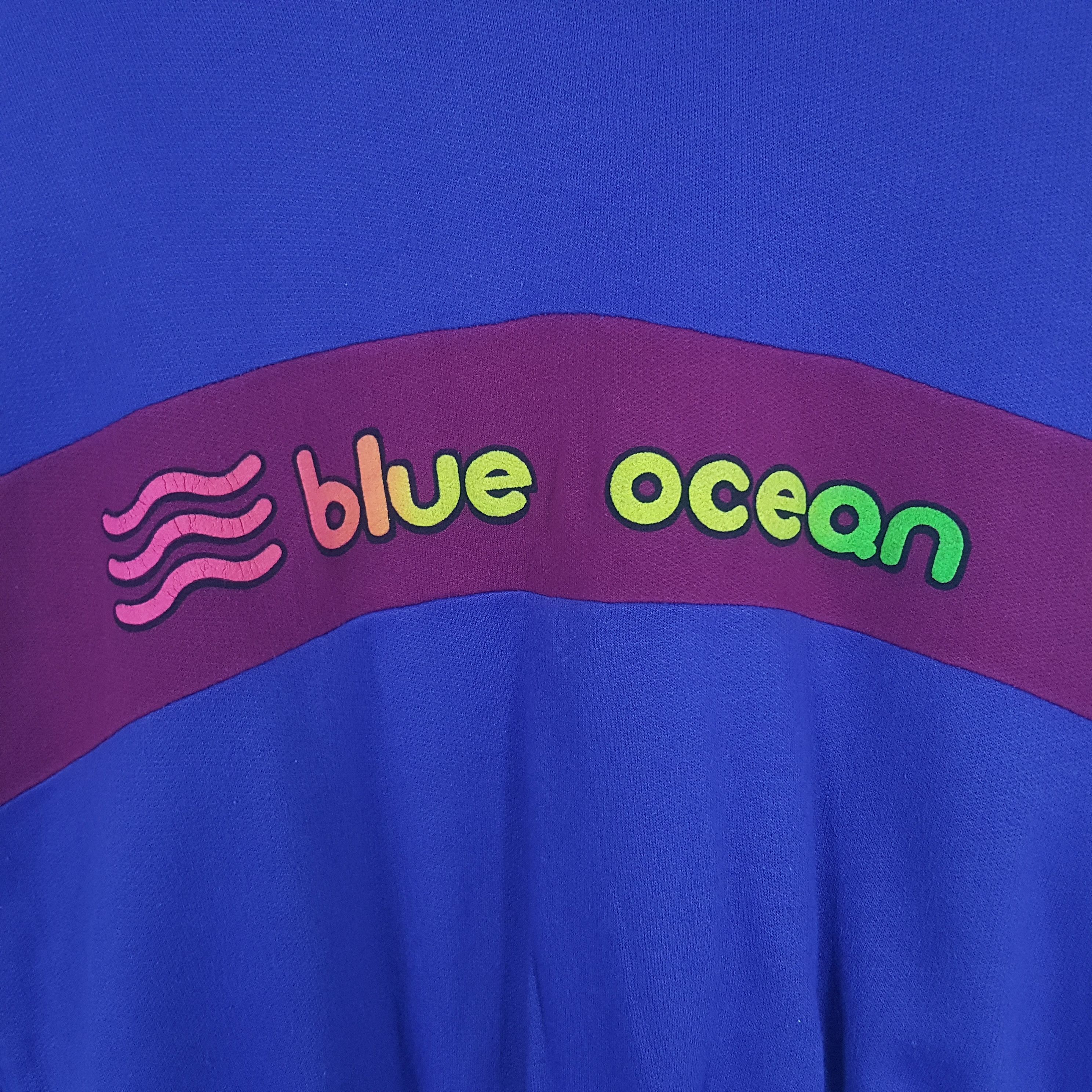 Vintage Vintage Blue Ocean Surfing Style Sweatshirt Size US L / EU 52-54 / 3 - 2 Thumbnail