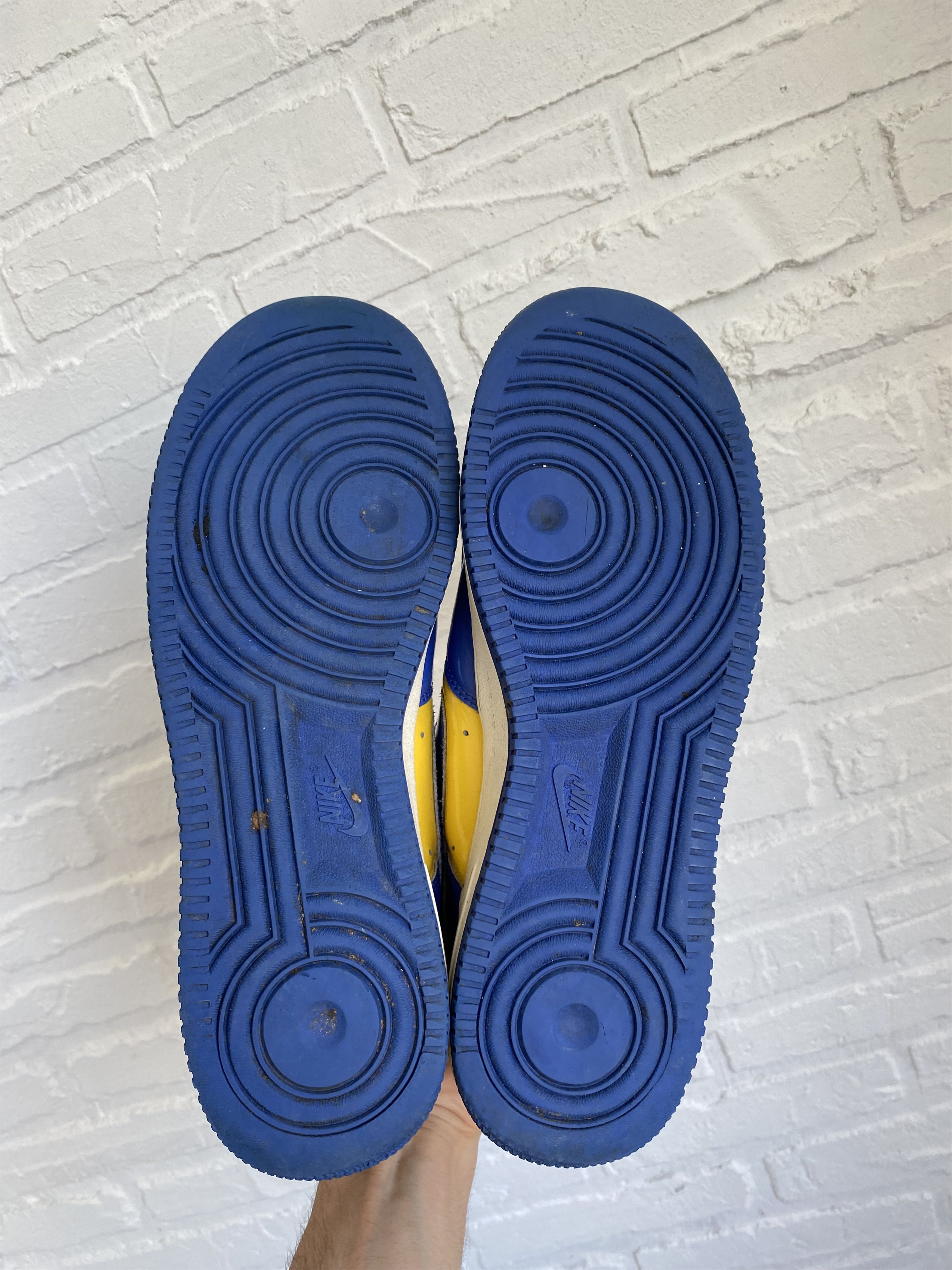 Nike Vintage Nike Air Force 1 Premium Brazil World Cup 2006 Size US 10 / EU 43 - 17 Thumbnail