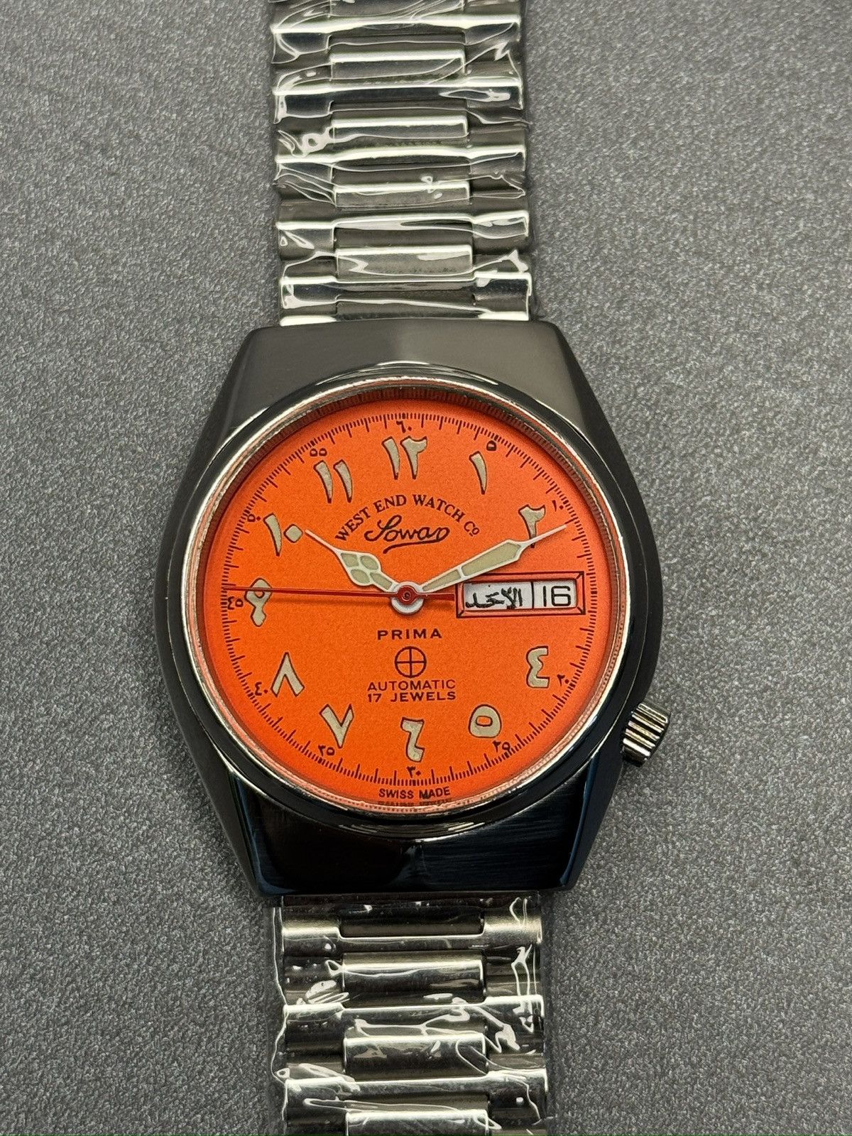 Vintage WEST END WATCH CO ARABIC DIAL Size 36 - 6 Thumbnail