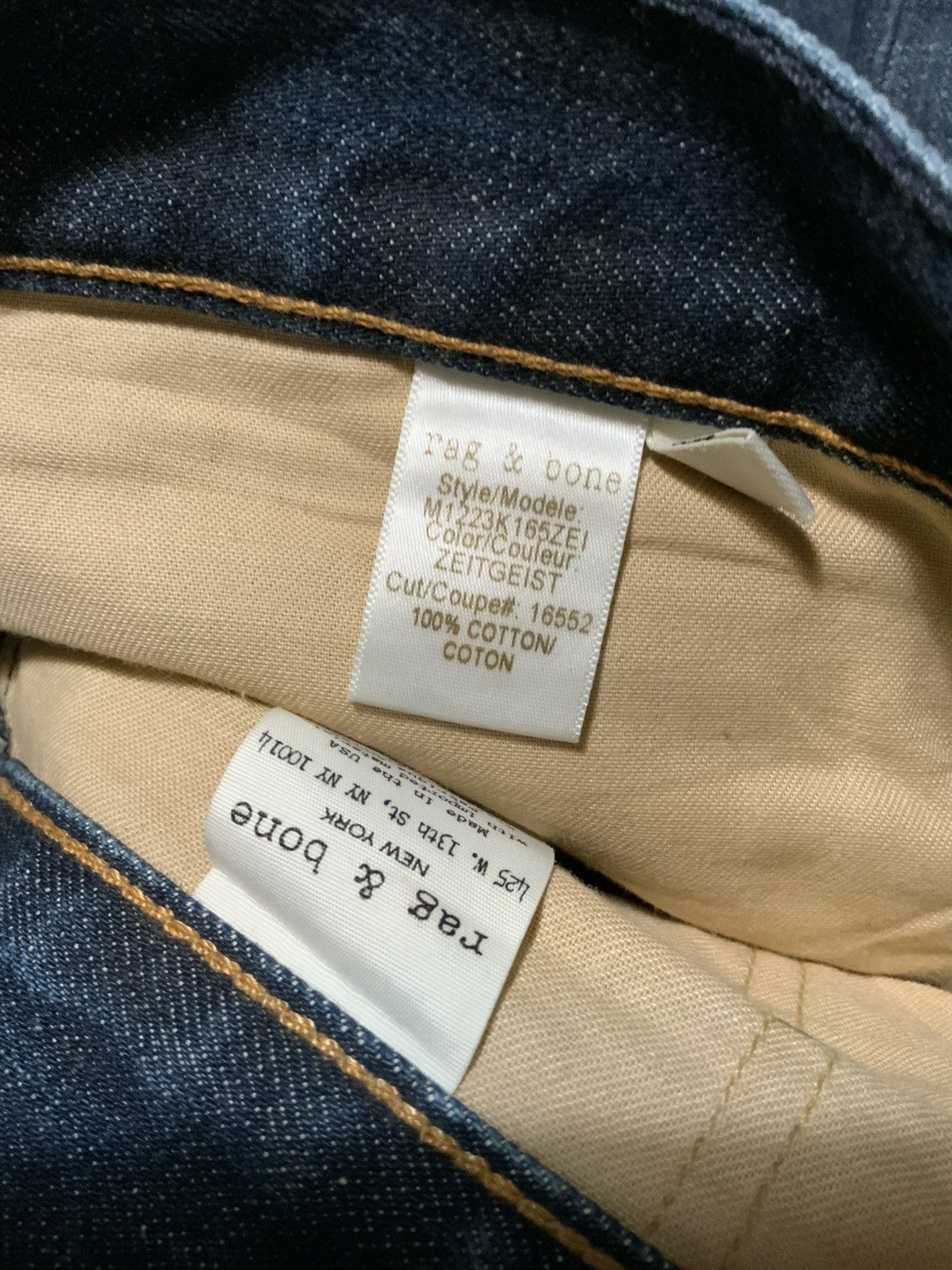 Rag & Bone $295 Rag & Bone Standard Issue Fit 2 Zeitgeist Denim Jeans Size US 32 / EU 48 - 7 Thumbnail