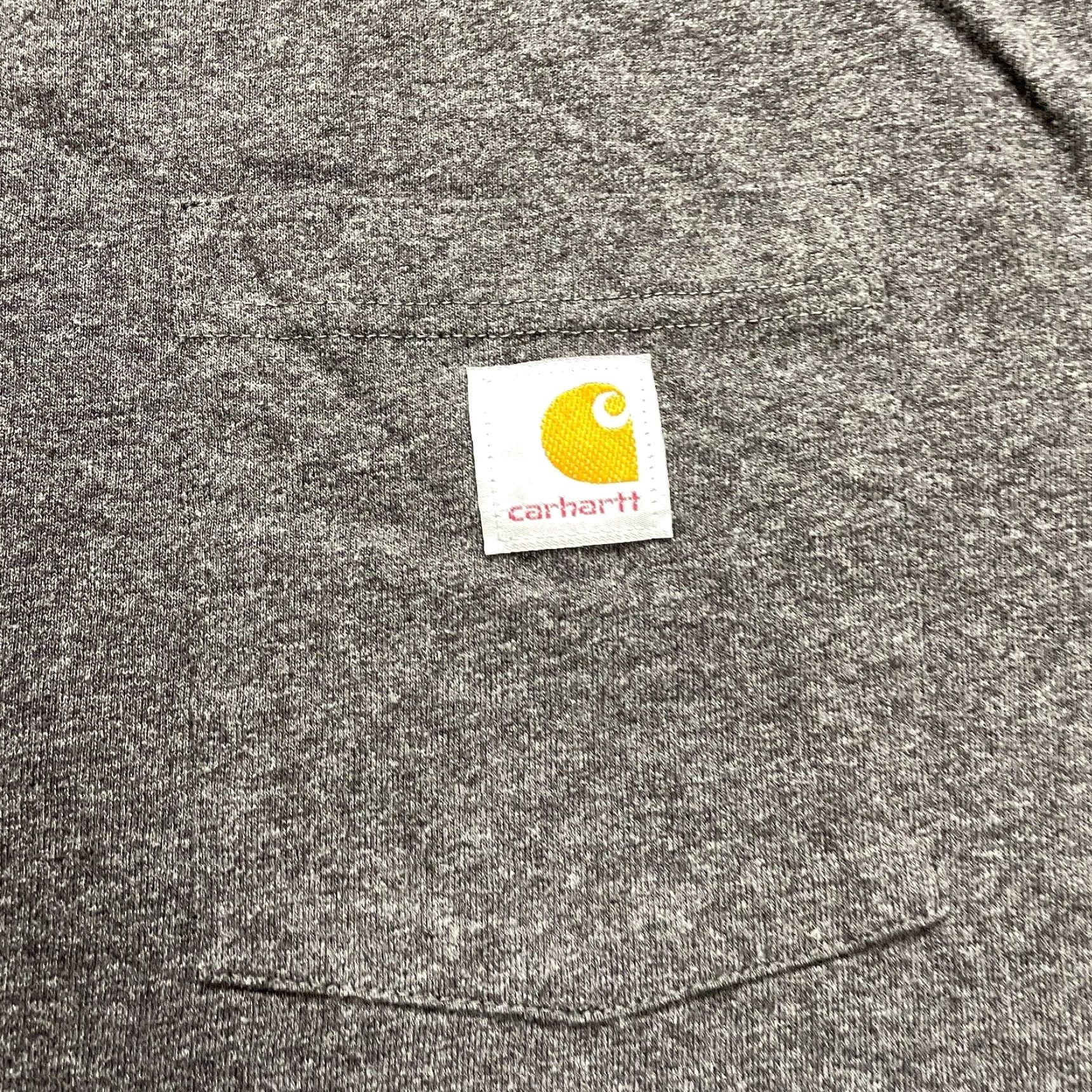 Carhartt VINTAGE Carhartt K87 Shirt Mens Large Gray Short Sleeve Cotton Pocket - 90s Outdoor Classic Mens Size US L / EU 52-54 / 3 - 5 Thumbnail