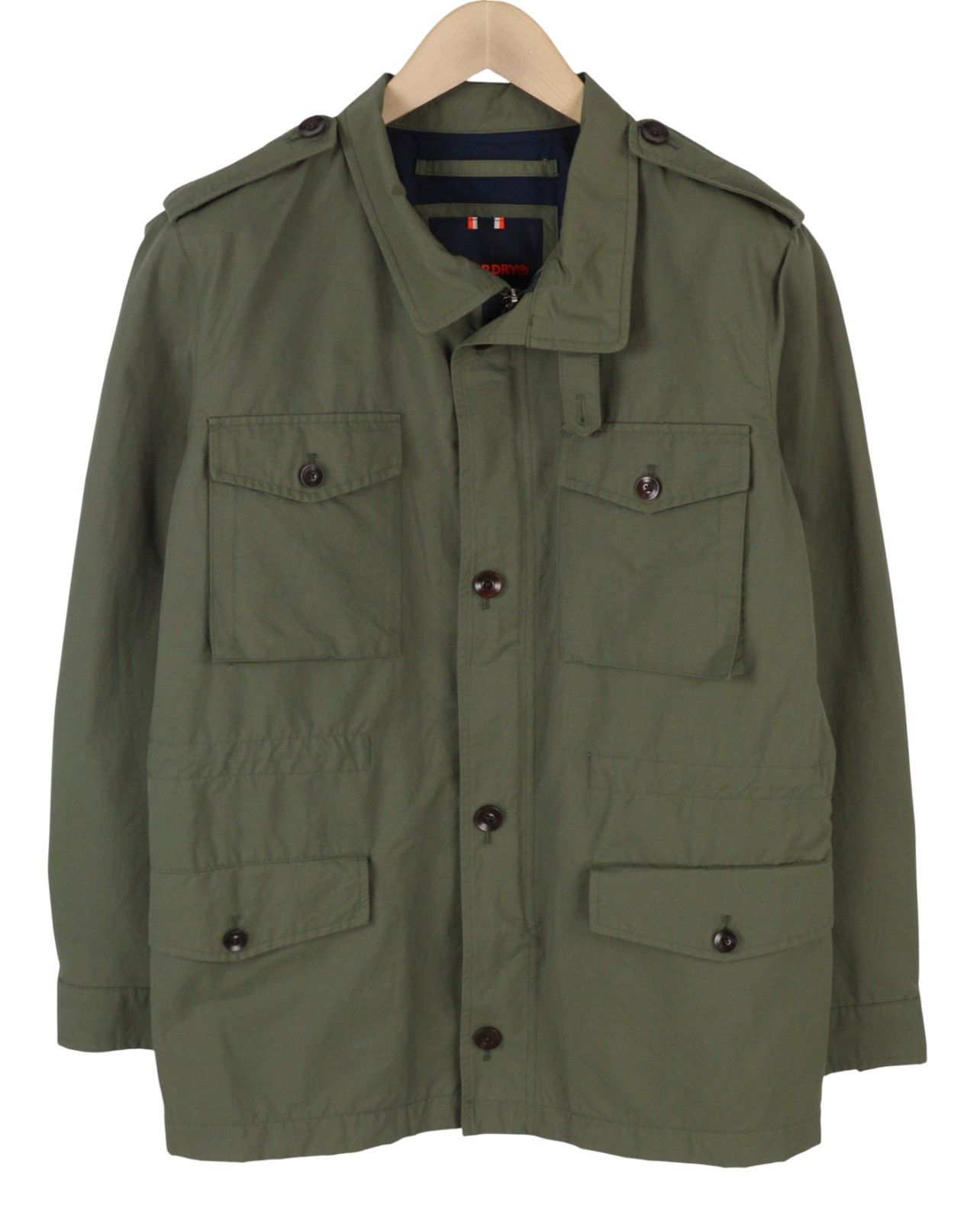Superdry Tech Field M Green Half Lined Light 87137 Size US M / EU 48-50 / 2 - 1 Thumbnail