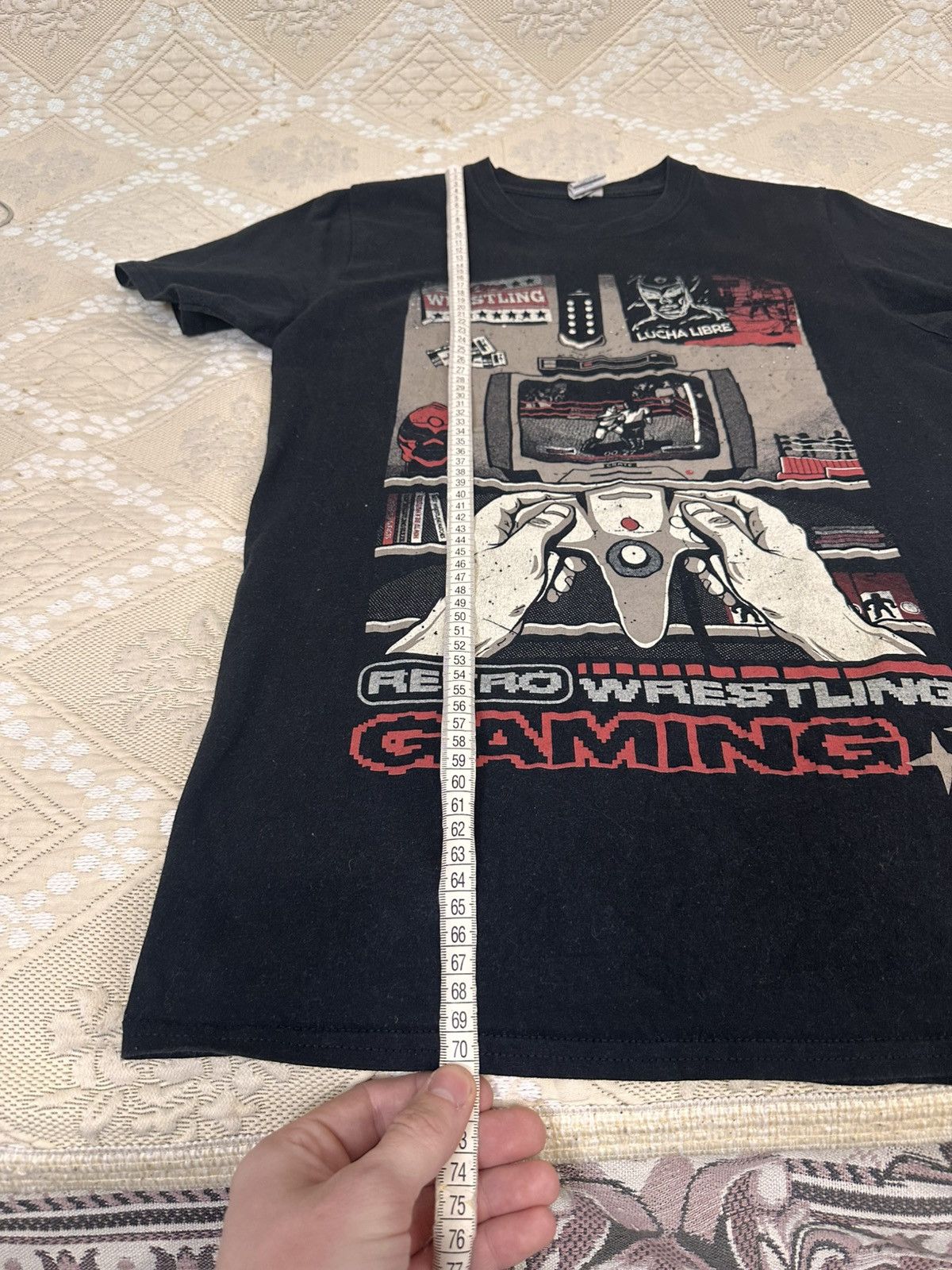 WWE 🔥 WWF SmackDown WrestleMania Game T Shirt Sega Playstation Size US M / EU 48-50 / 2 - 8 Thumbnail