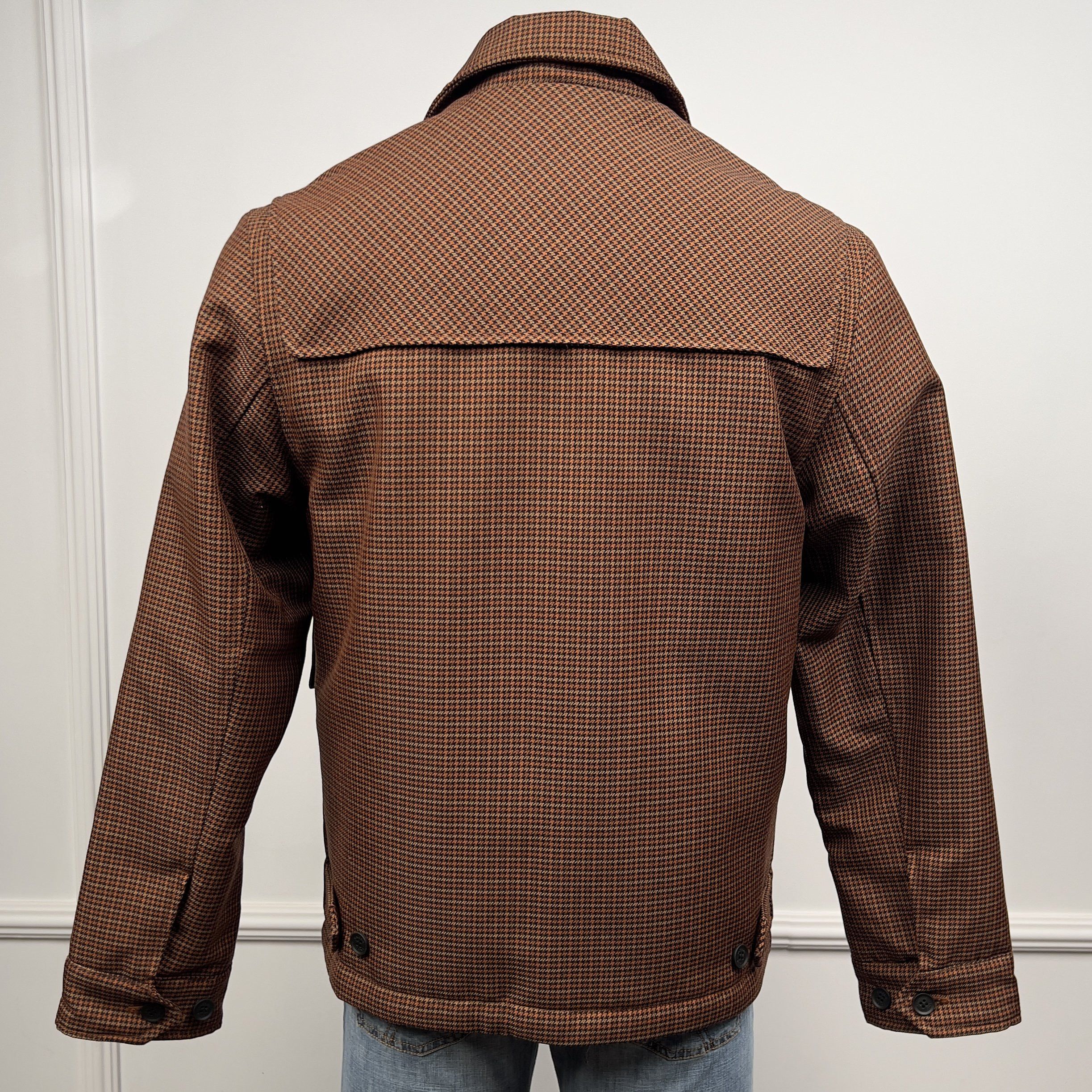 Lacoste RRP$390 NWT Houndstooth Wool Button Up Jacket sz S (46) Size US S / EU 44-46 / 1 - 2 Thumbnail