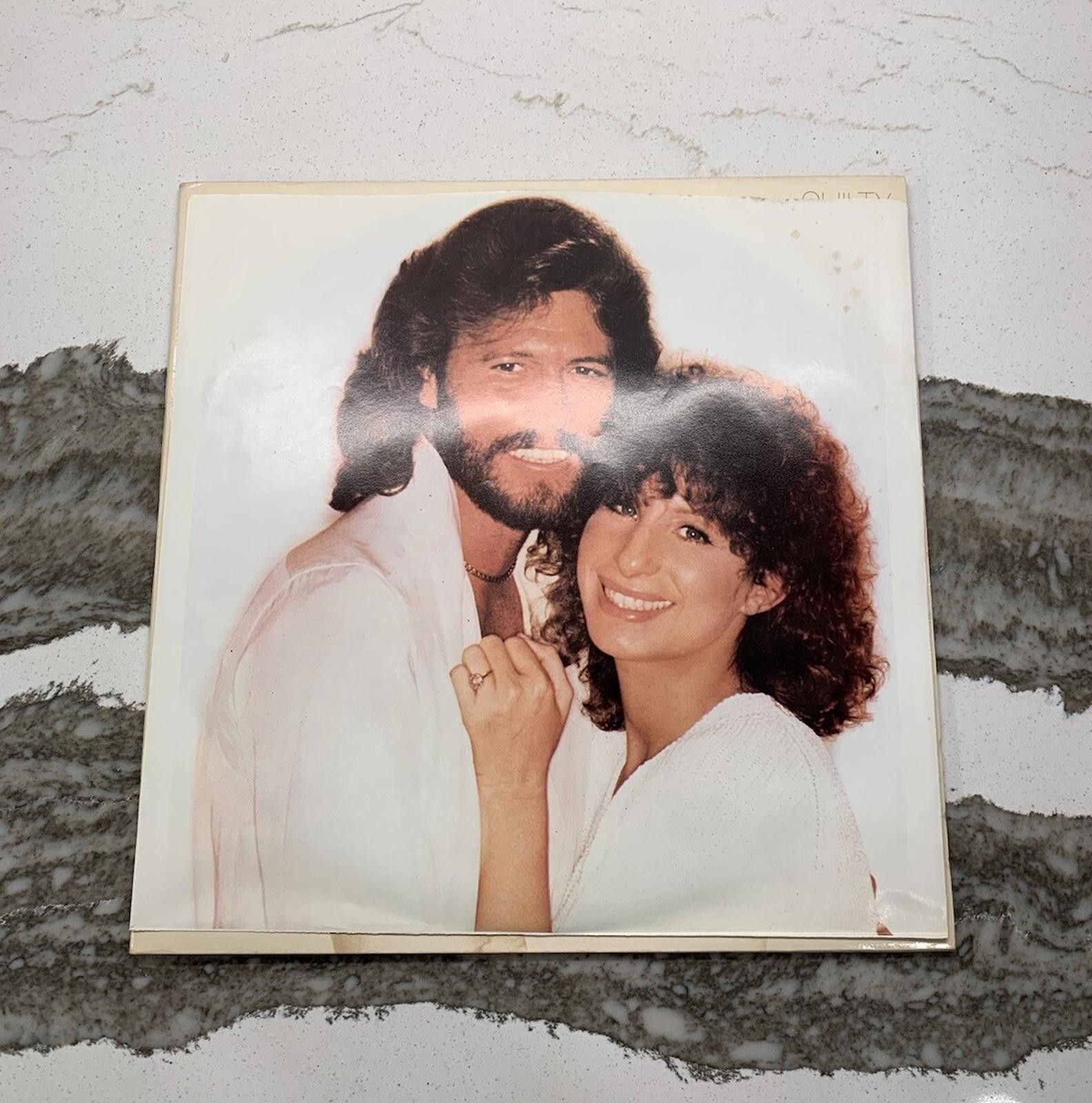 Designer GUILTY by Barbra Streisand Barry Gibb Vintage Vinyl LP 1980 Size ONE SIZE - 6 Thumbnail
