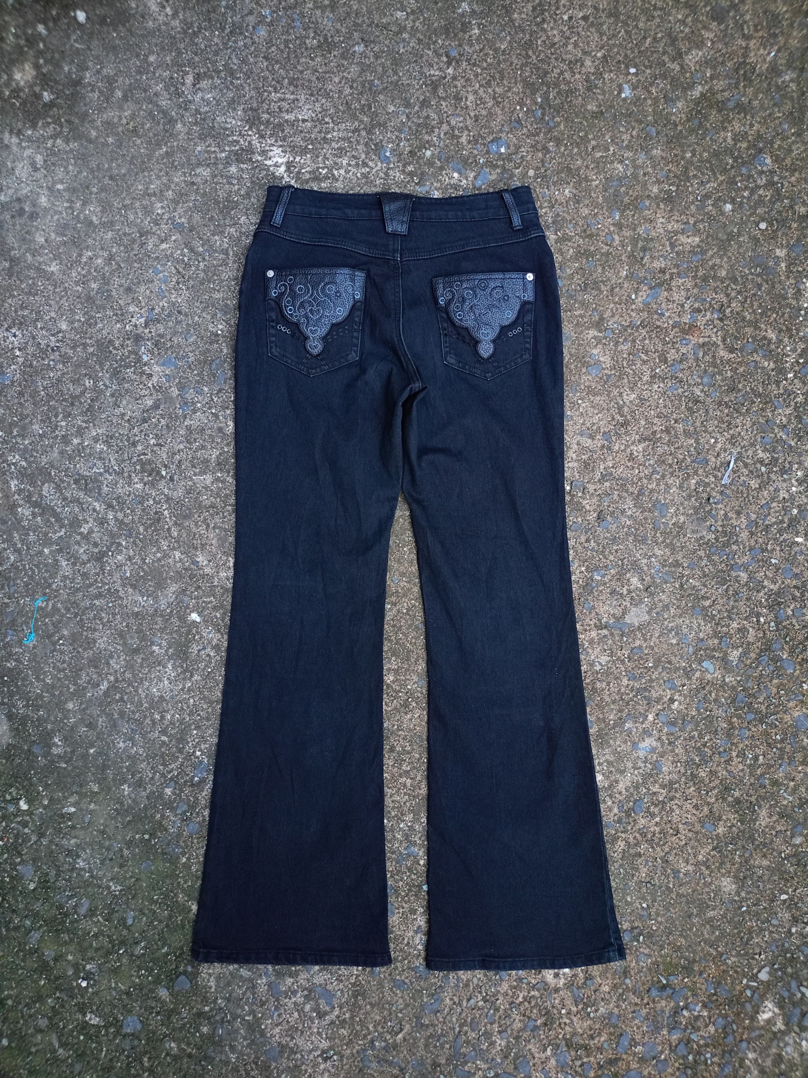 Japanese Brand SUN ROSE Flared Pants Size US 28 / EU 44 - 4 Thumbnail